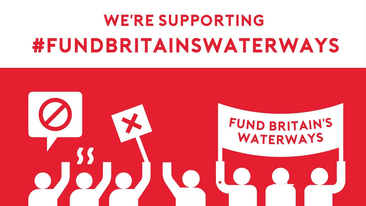 We're supporting #fundbritainswaterways which is a part of @iwa_uk The only independent, national charity dedicated to supporting and regenerating Britain&rsquo;s navigable rivers and canals as places for leisure, living and business. 

Find out how 