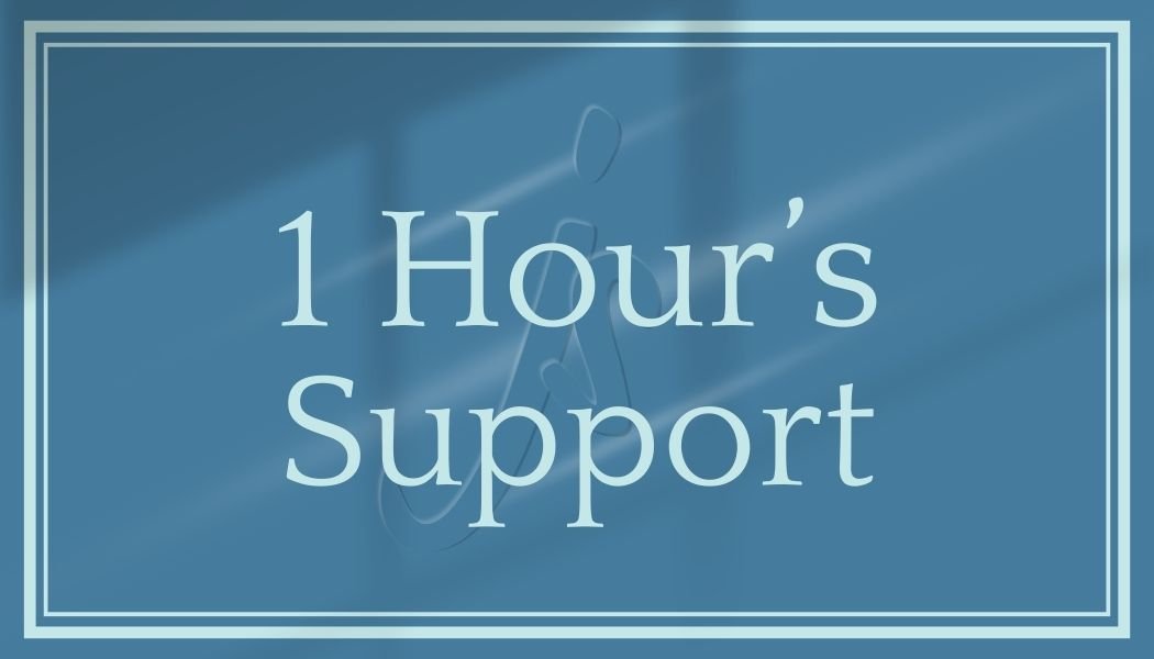 1 hour's web design support for Squarespace