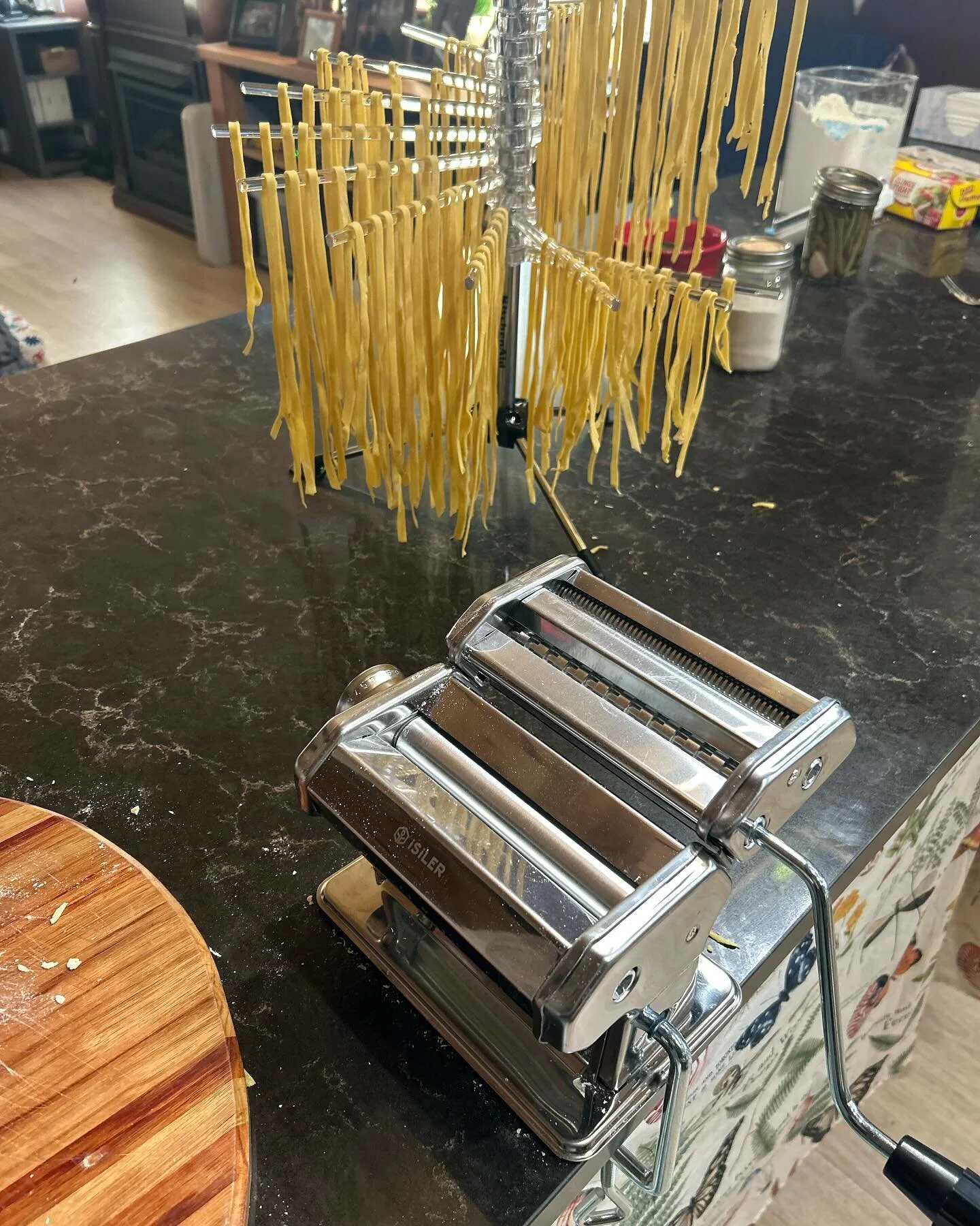 My world is full of a different type of “flower” today… the pasta kind.