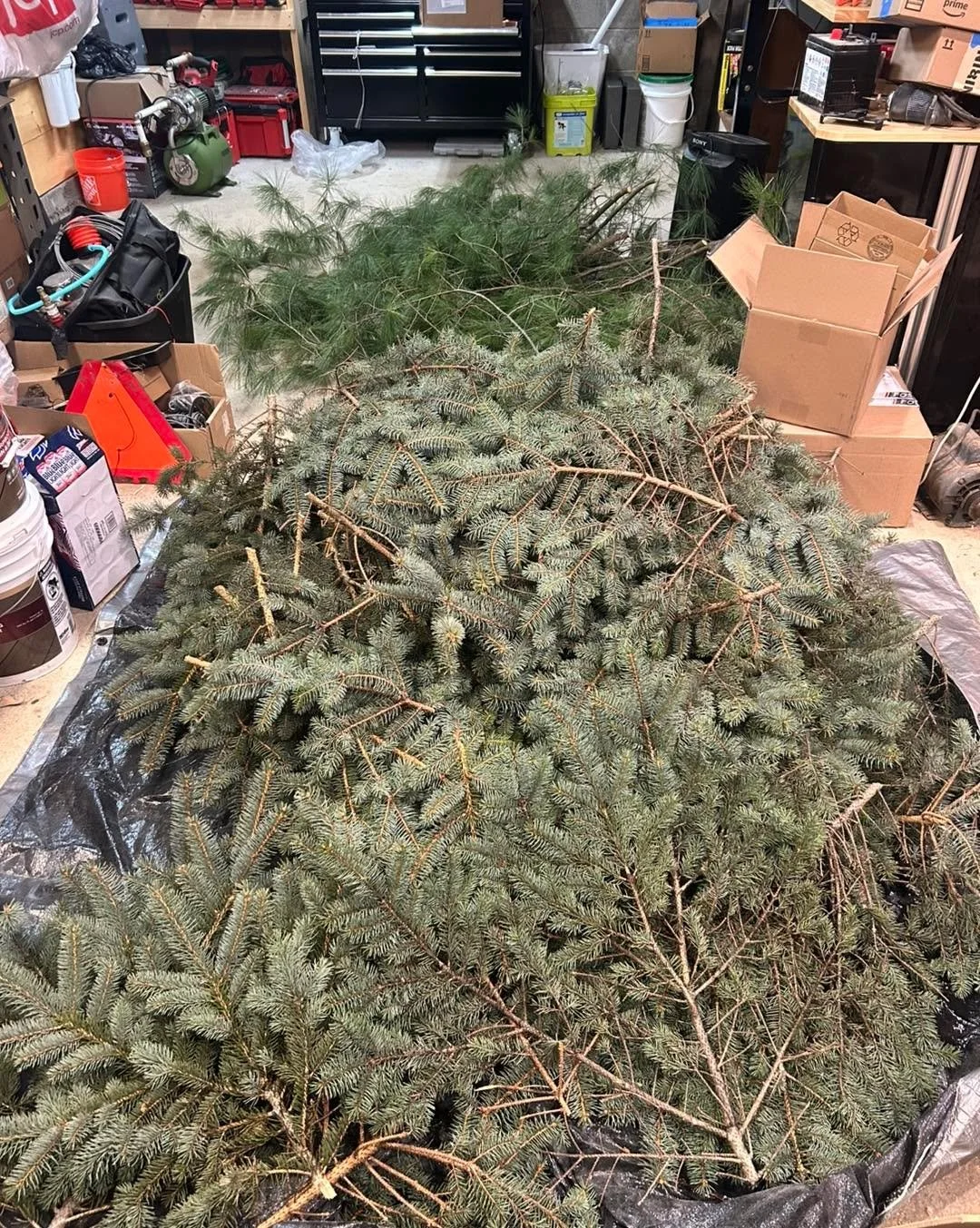 Today I&rsquo;m in the studio making grave blankets! If you&rsquo;re interested in something different for the cemetery, let me know. I&rsquo;m taking orders all week!