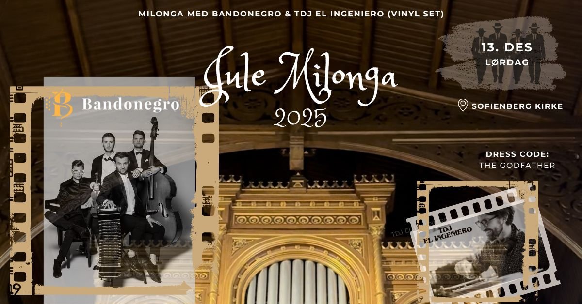 Julemilonga med Tango Puente