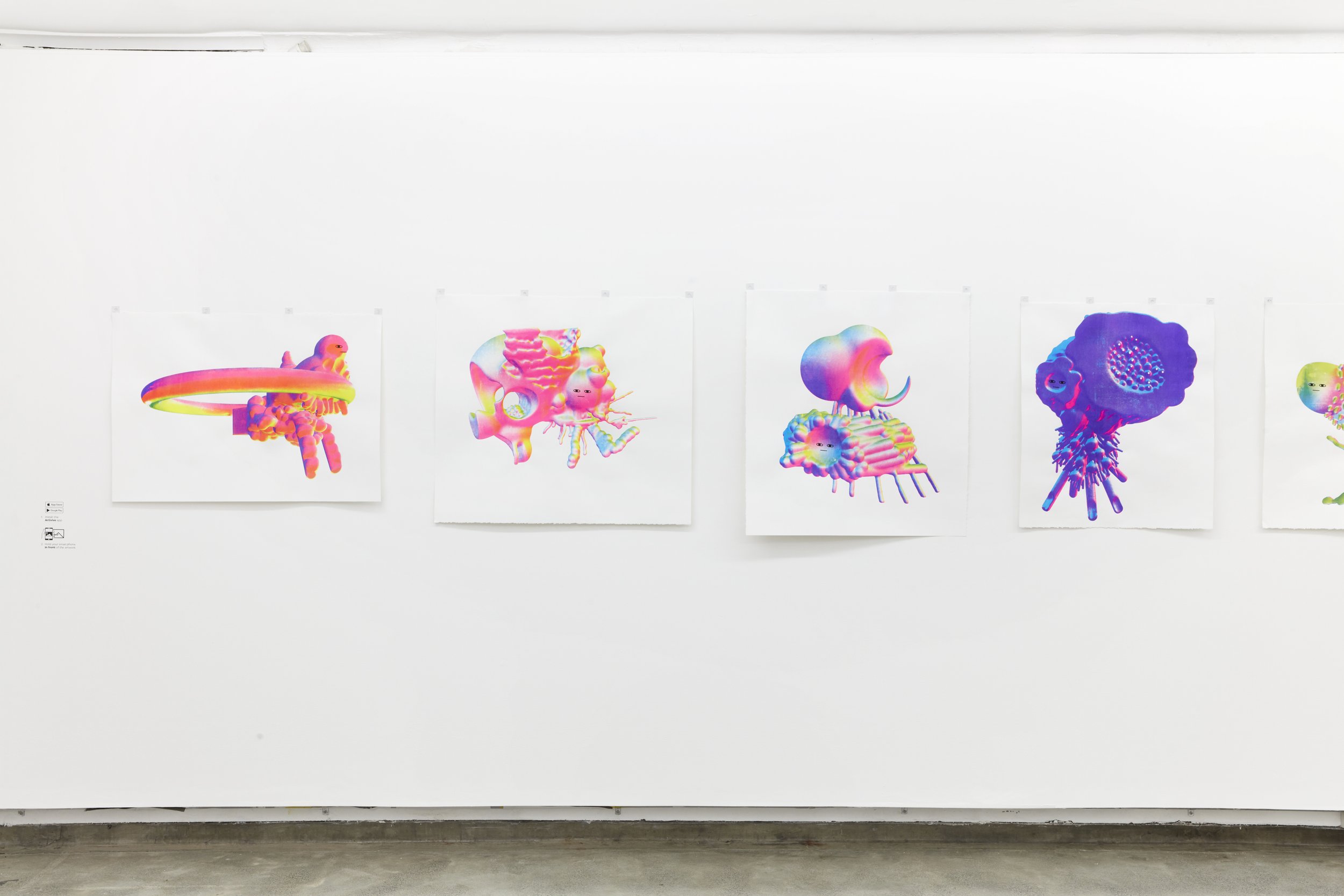April Phillips, EGG, 2021, installation view, Firstdraft, Sydney. Photo credit: Zan Wimberley.
