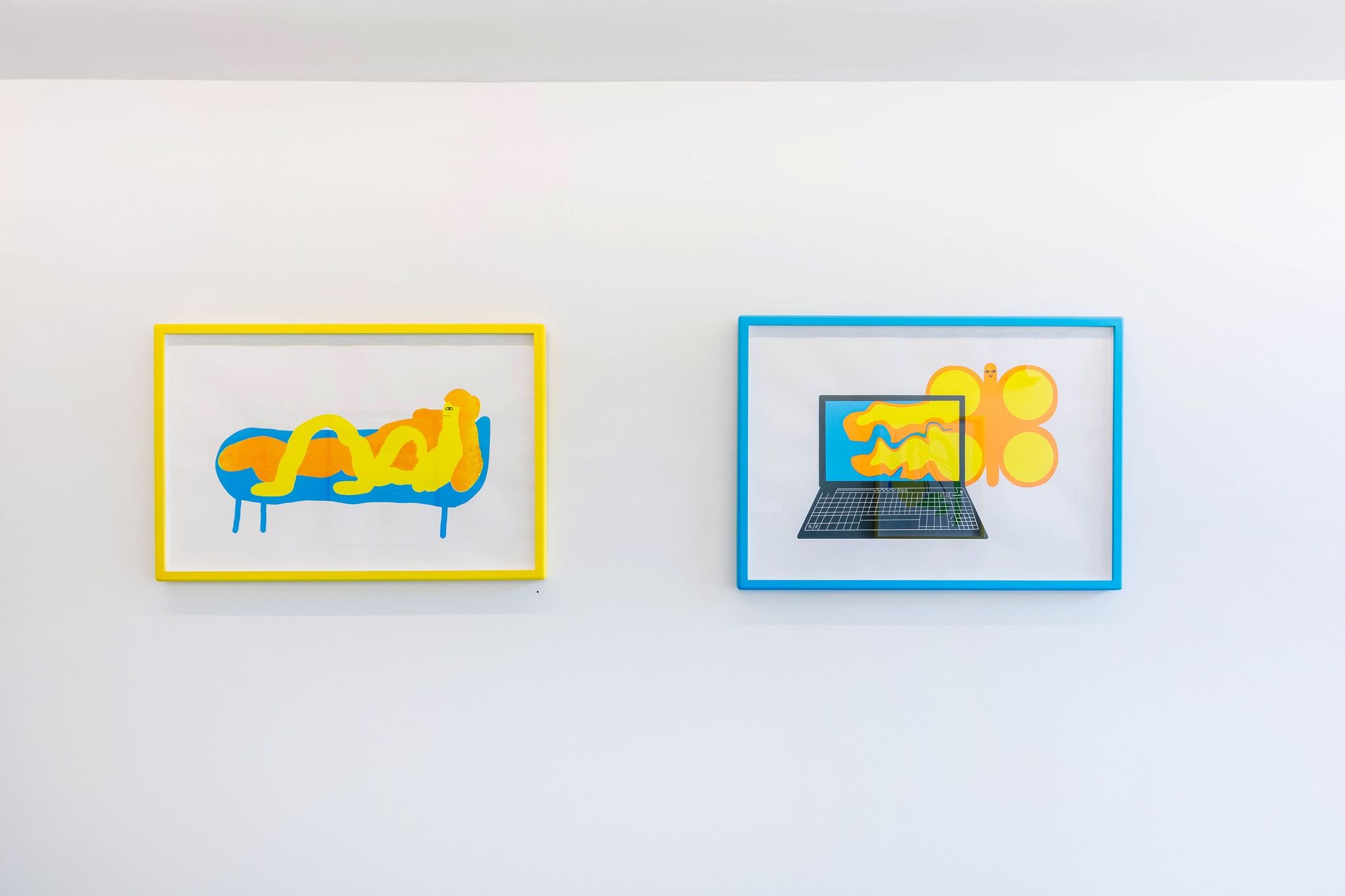 April Phillips, Out Of This World, 2023, installation view, (detail), Lamington Drive, Collingwood, Photo credit: On Jackson Street.
