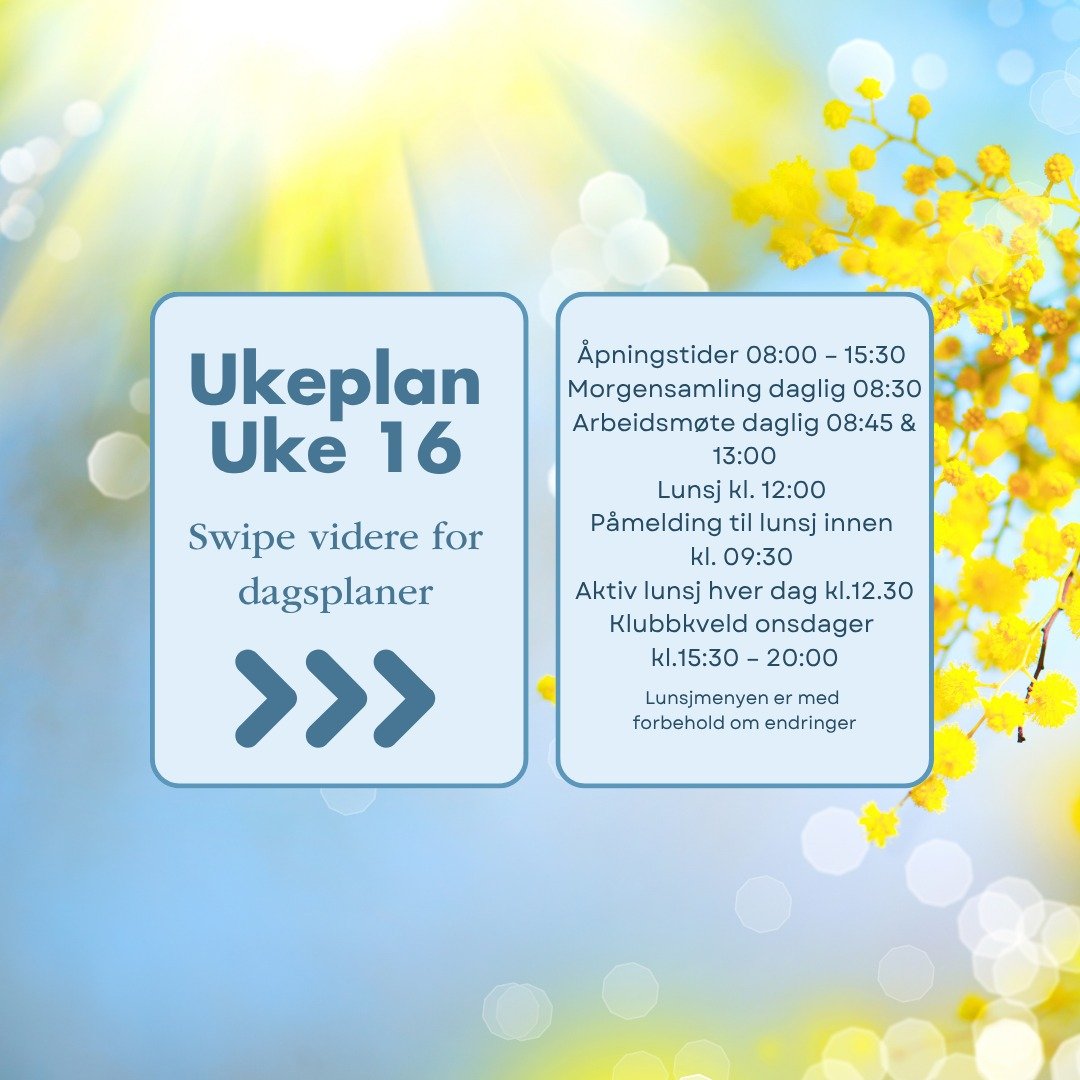 Velkommen til en ny uke p&aring; Fontenehuset H&oslash;nefoss 😊

#fontenehuseth&oslash;nefoss #fontenehus #psykiskhelse #H&oslash;nefoss