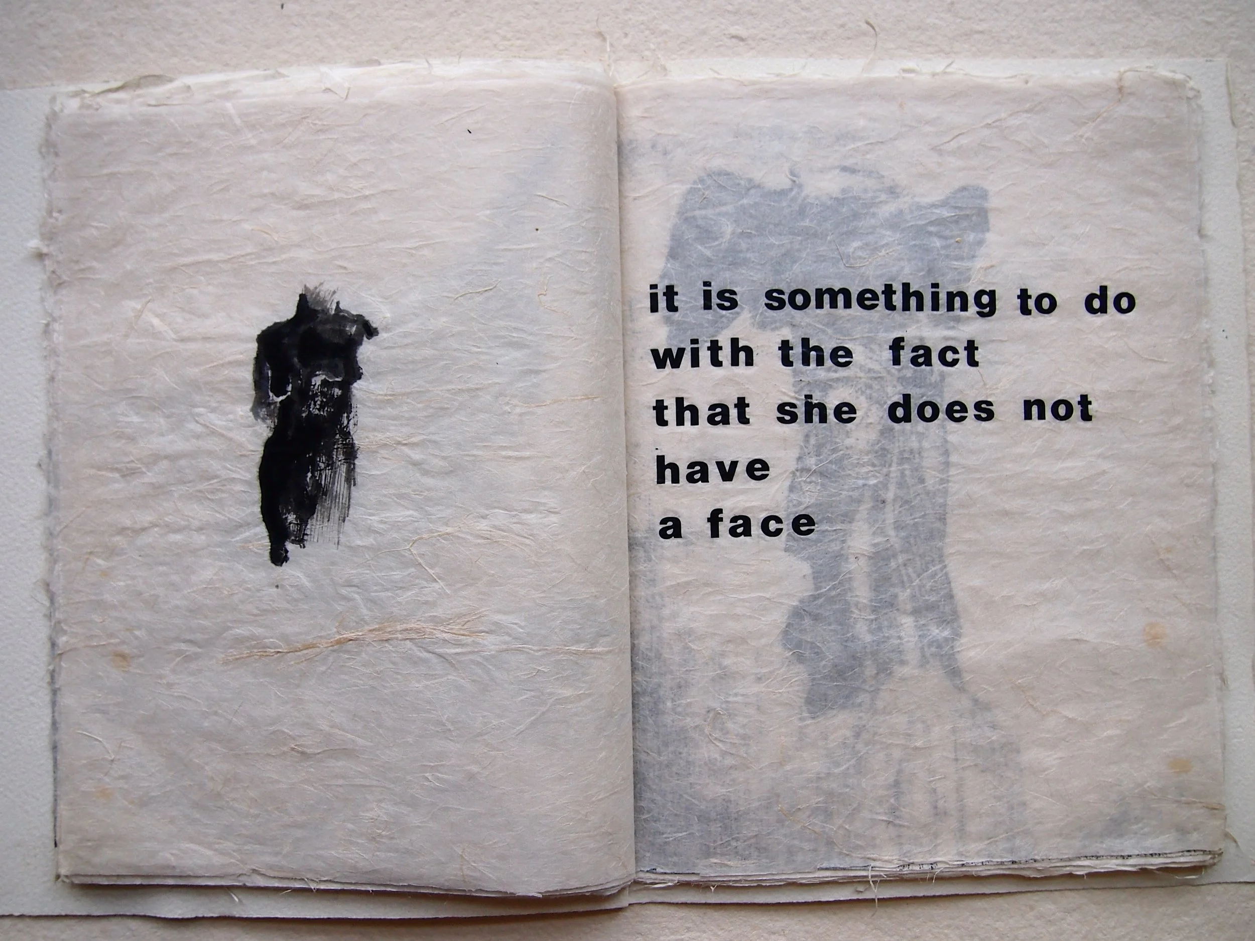 Hair falls as Night (detail)