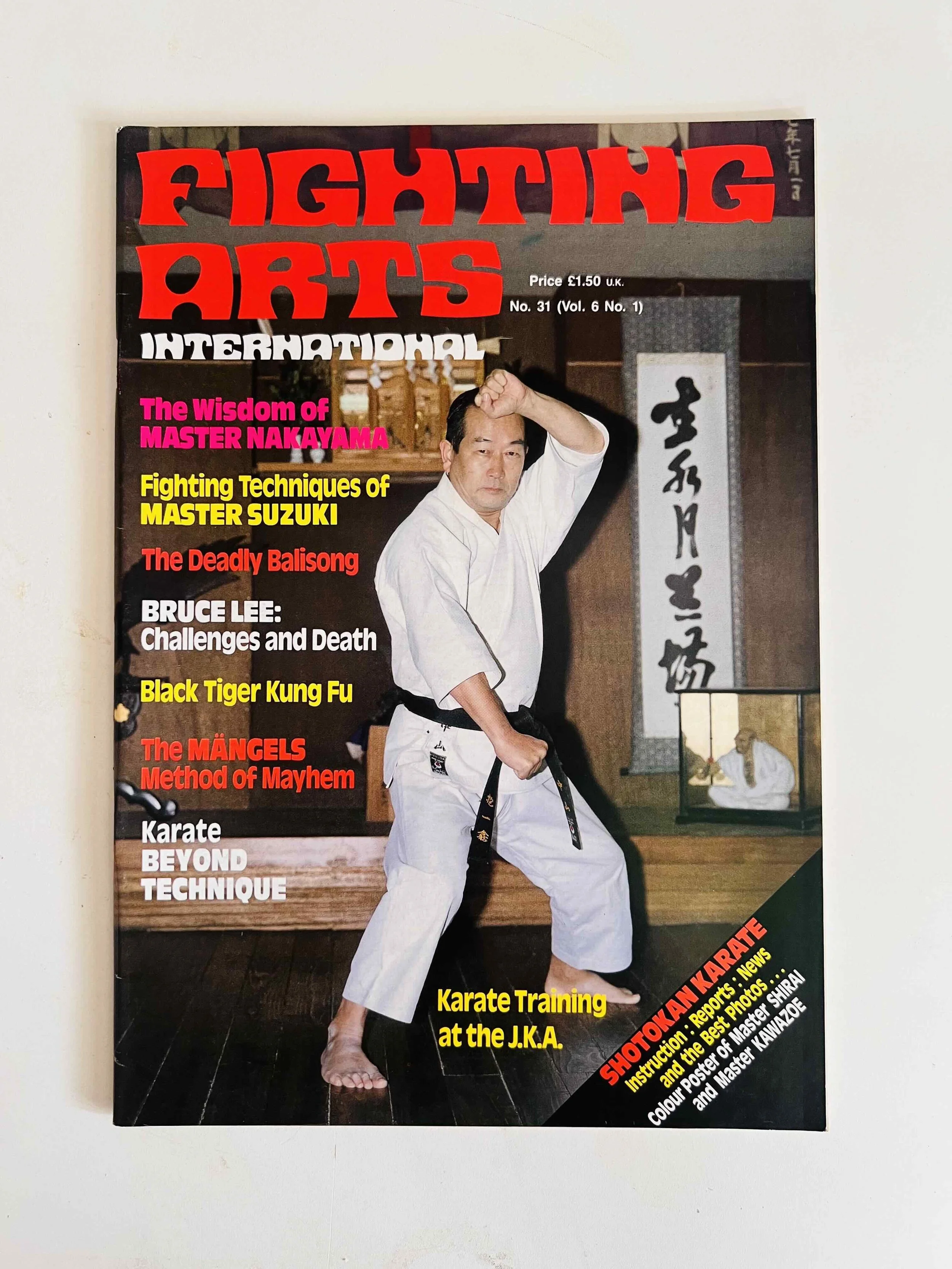 Fighting Arts International - No. 31 (Vol. 6 No. 1)