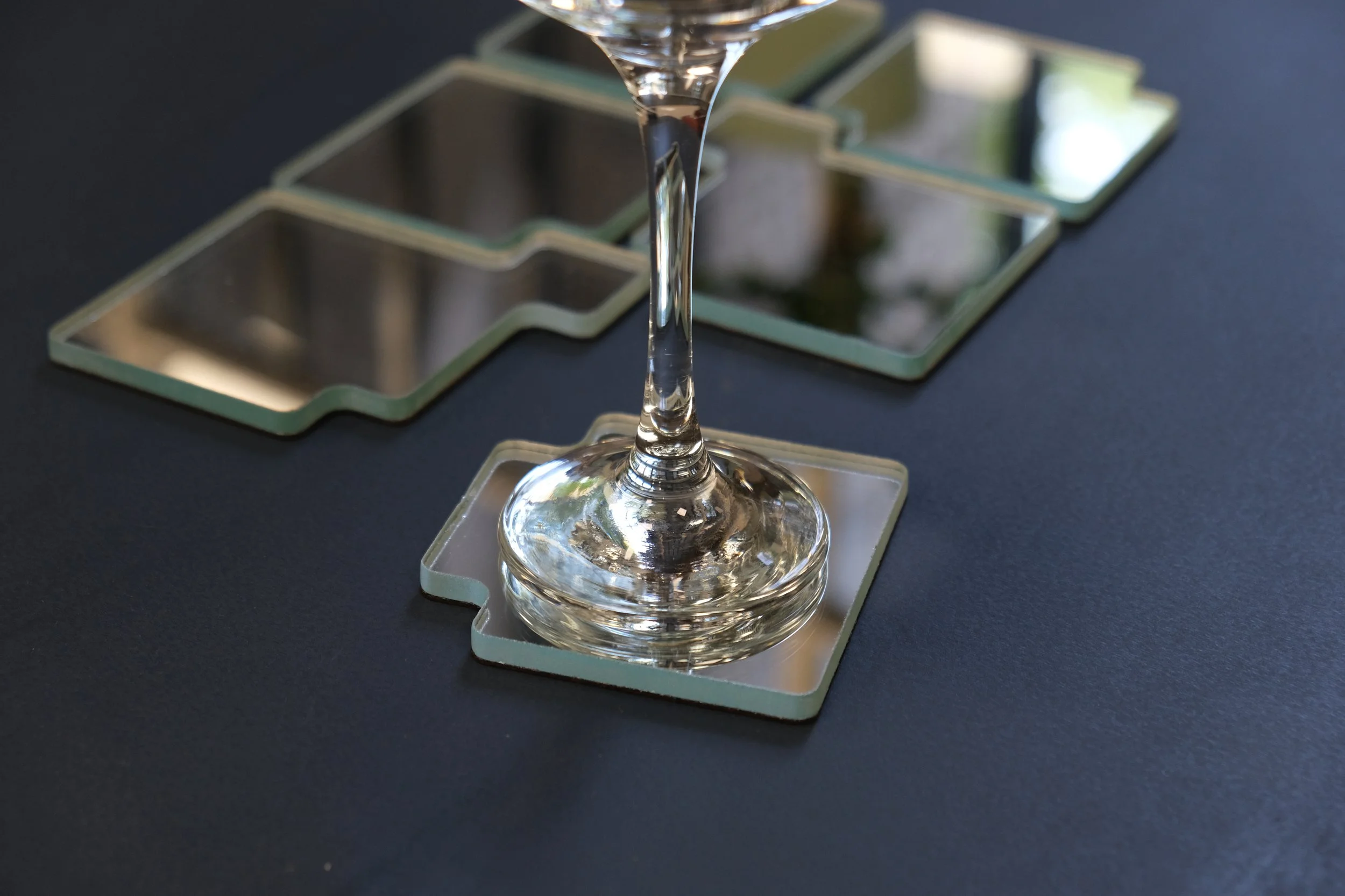 Mirror Triptych Coasters - Prima Materia