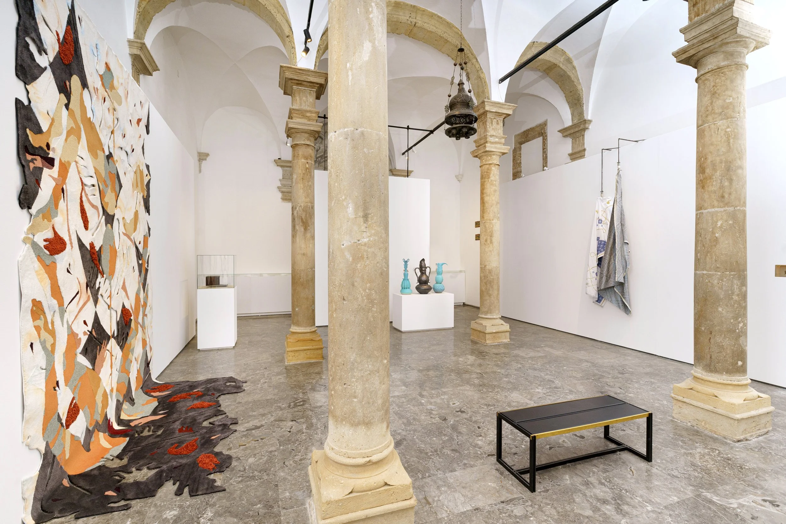 Exhibition design at Palazzo Abatellis, Palermo 2022