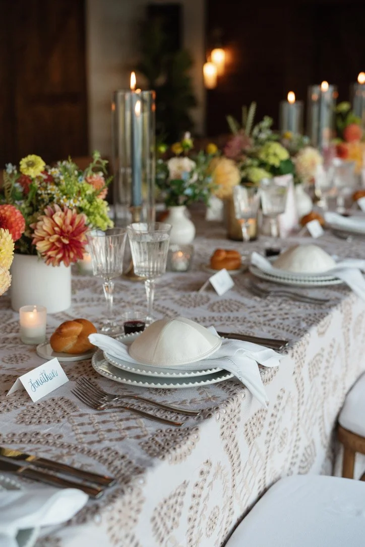 shabbat dinner decor