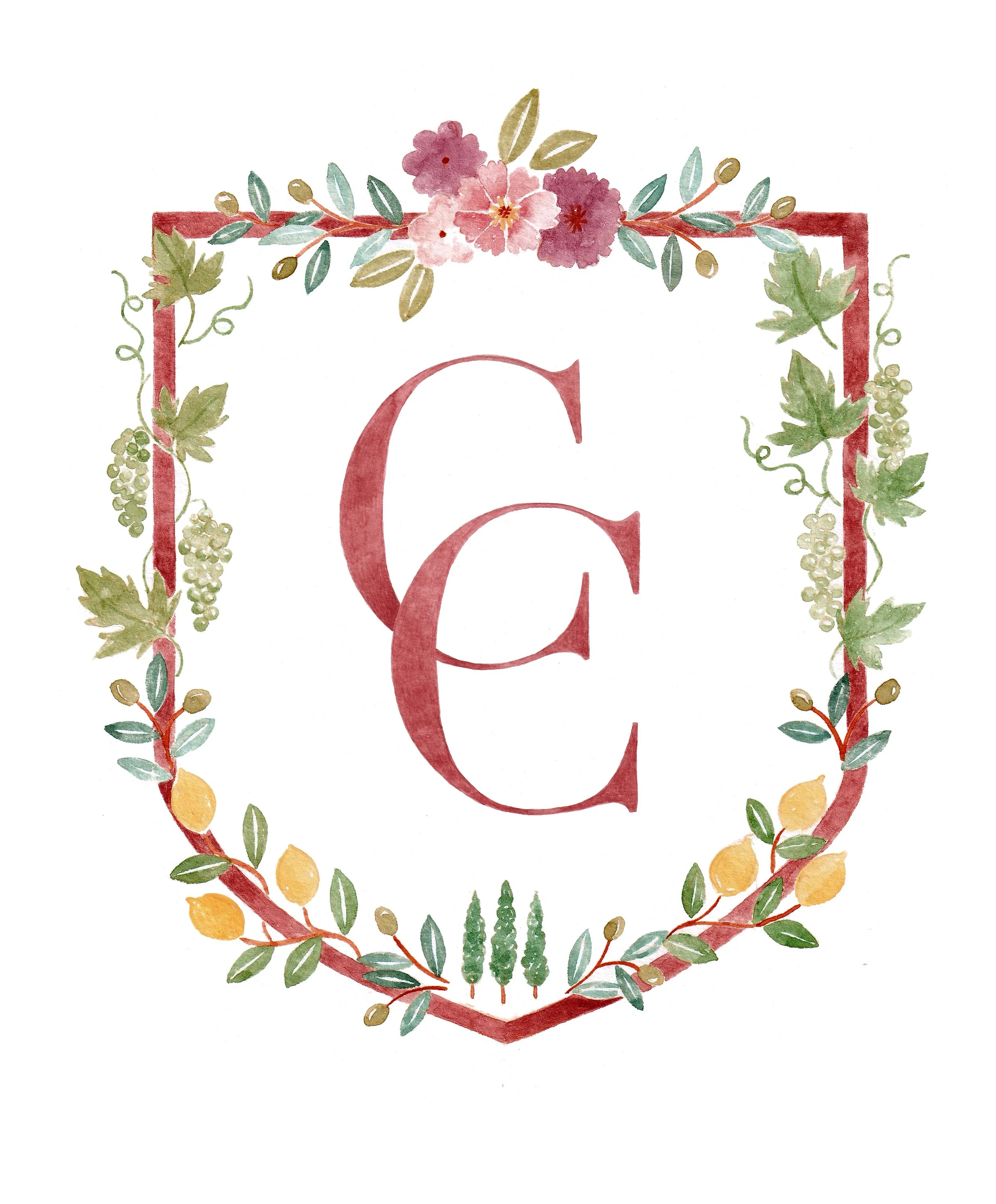Custom Order ~ Courtney & Chris