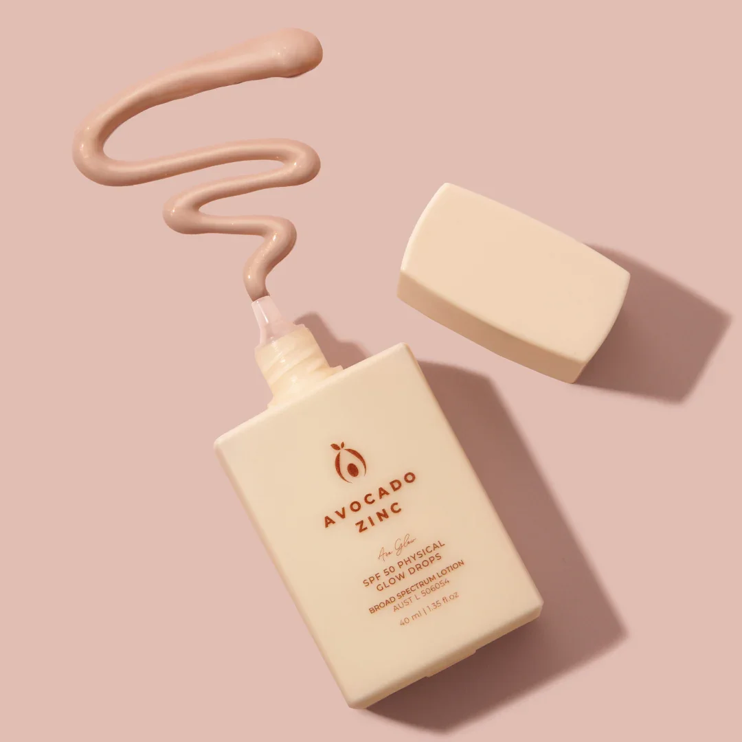 Glow Drops Physical Zinc SPF 50 - AVOCADO ZINC
