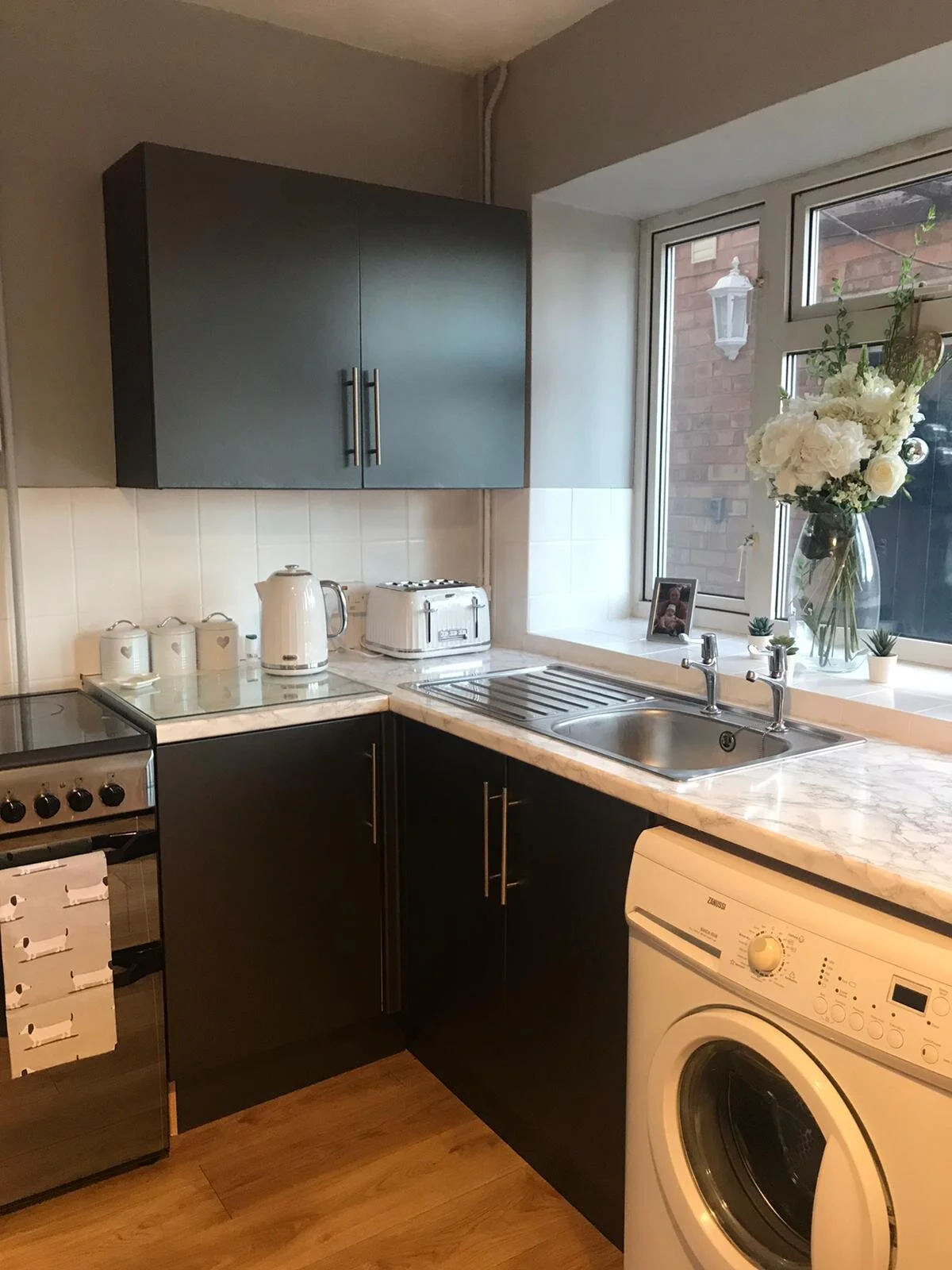 After Kitchen Wrapping