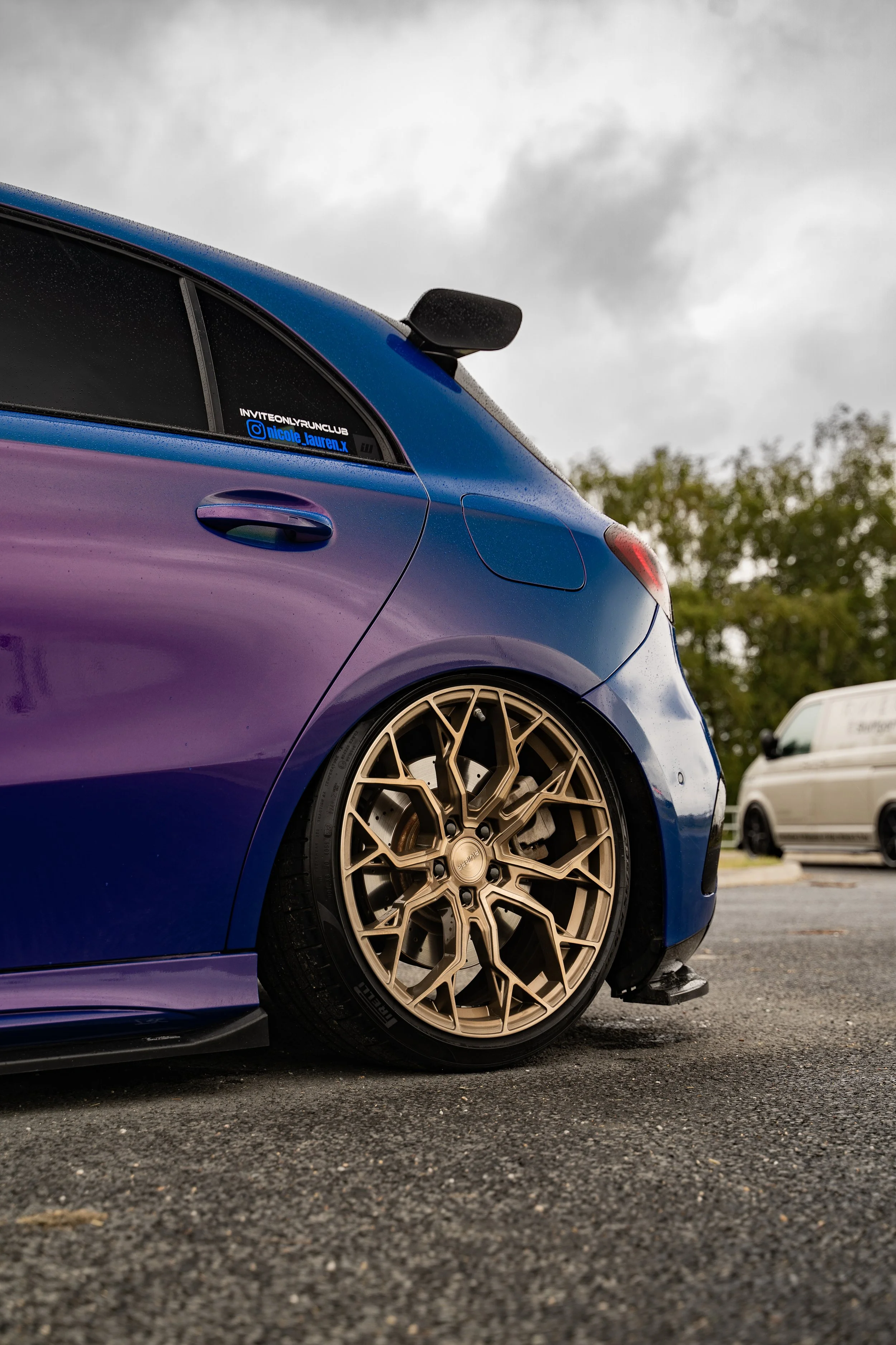 Mercedes A35 Bagged Riviera RF5 Bronze Double Dark Tint 60.jpg