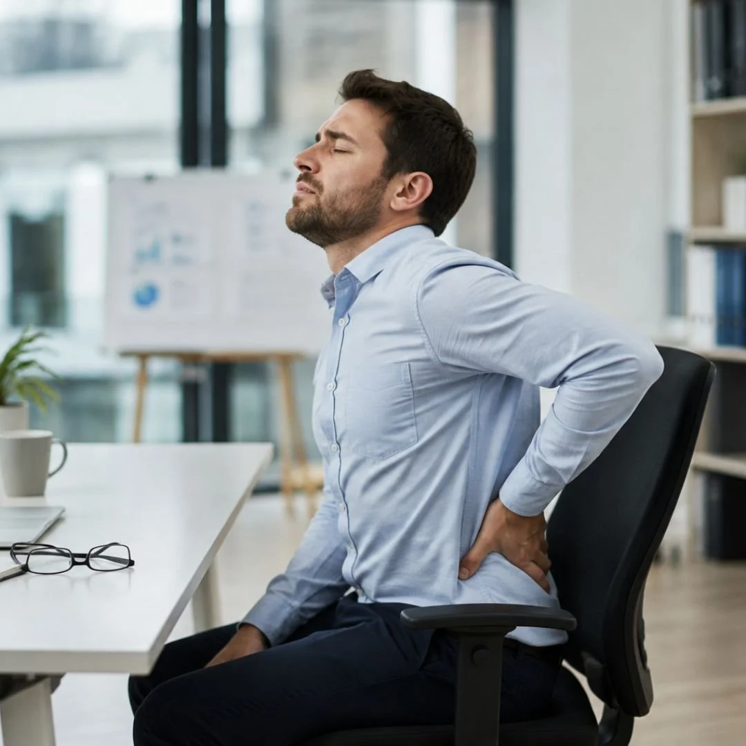 Desk-bound professionals