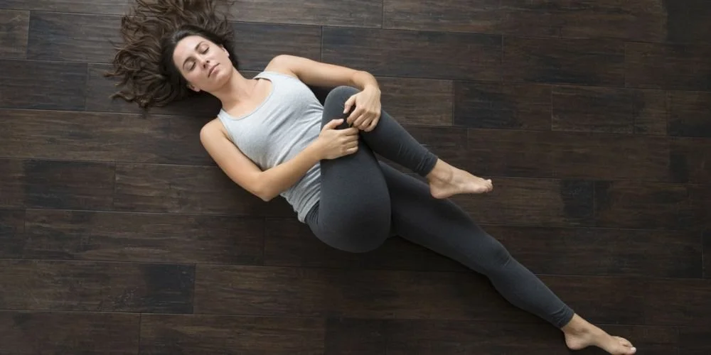 Reclining Pigeon Pose