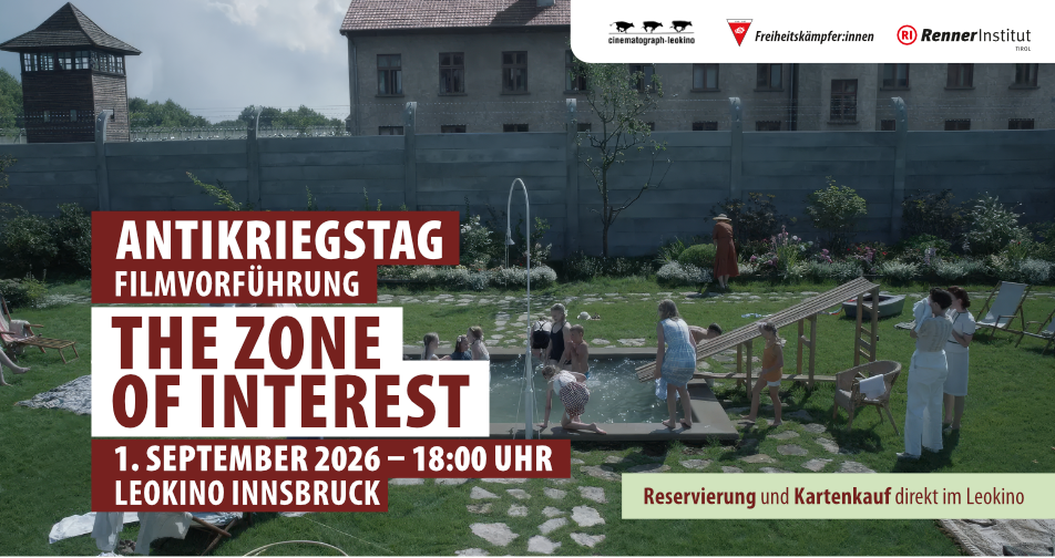  Filmvorführung am Antikriegstag: „The Zone of Interest“