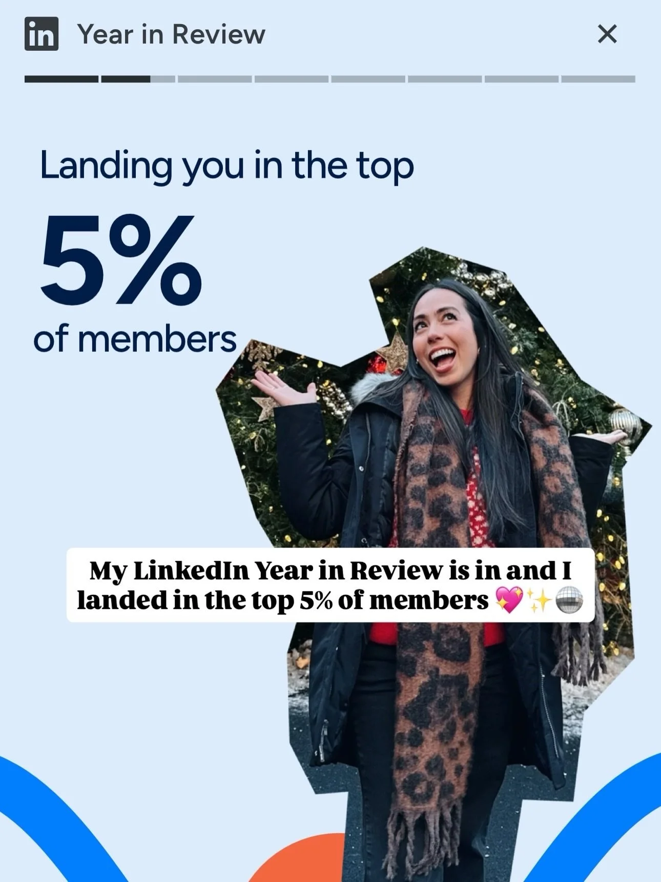 My @linkedin Year in Review is in and I&rsquo;m loving how this year played out. 😎

#yearinreview #linkedin #community #social #creators #founders #adayinthelife #connections