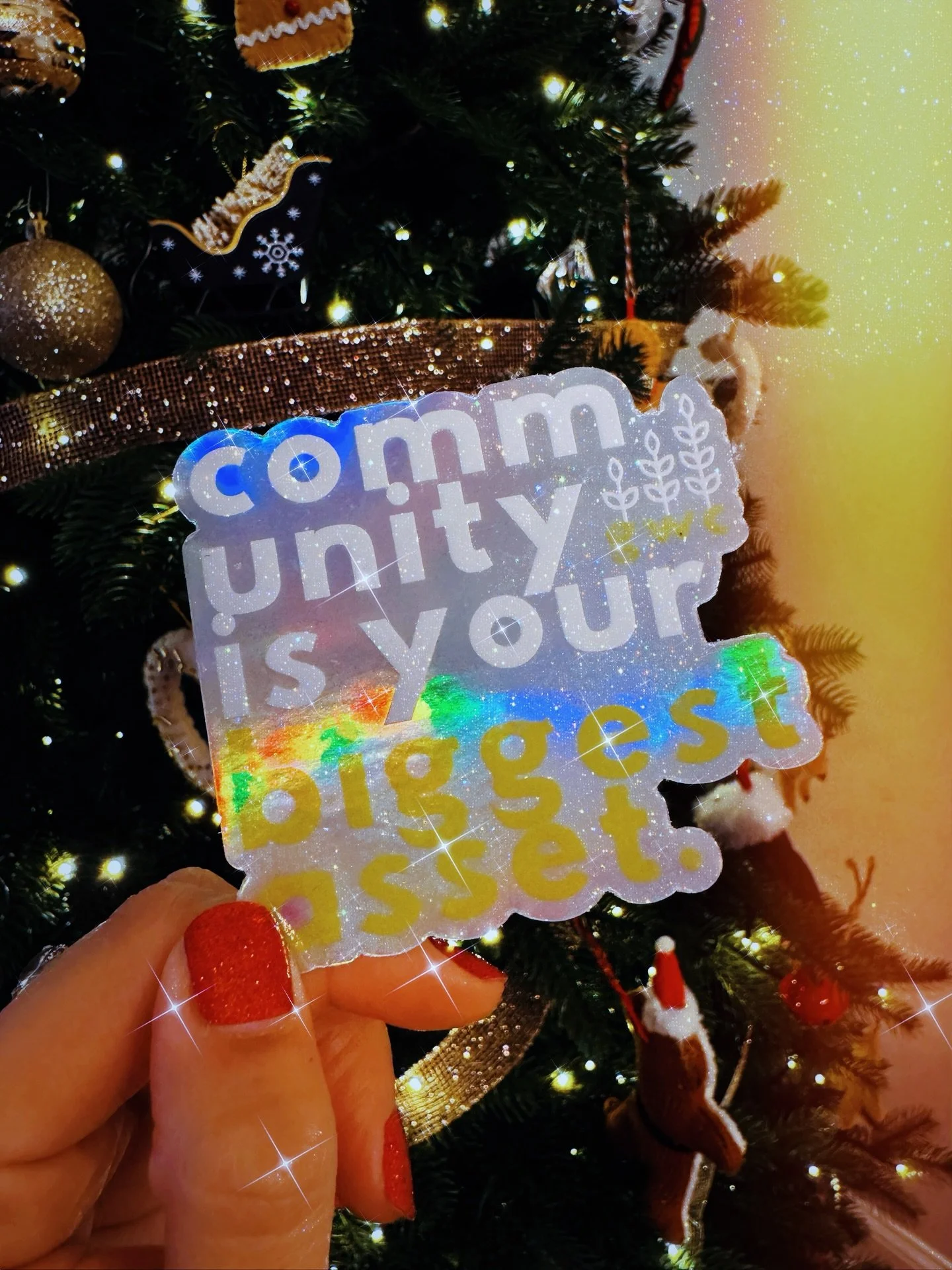 Merry Christmas &amp; happy holidays from GWC! ✨🪩❤️🎄🎅🏽