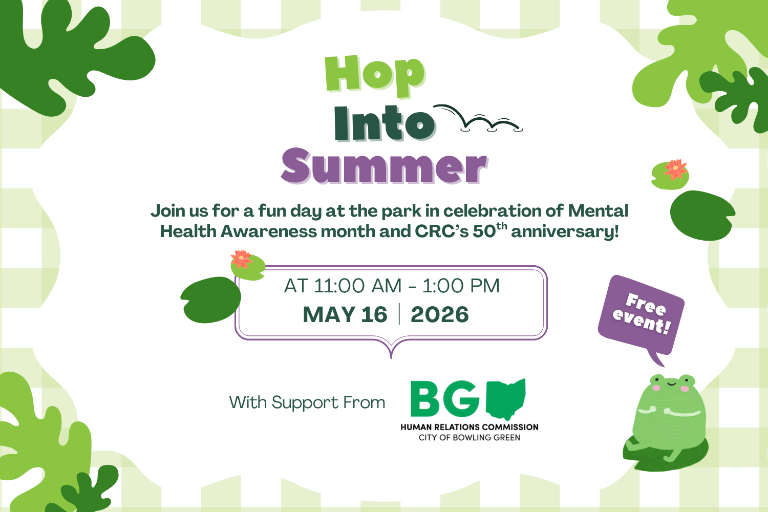 Hop Into Summer 2026