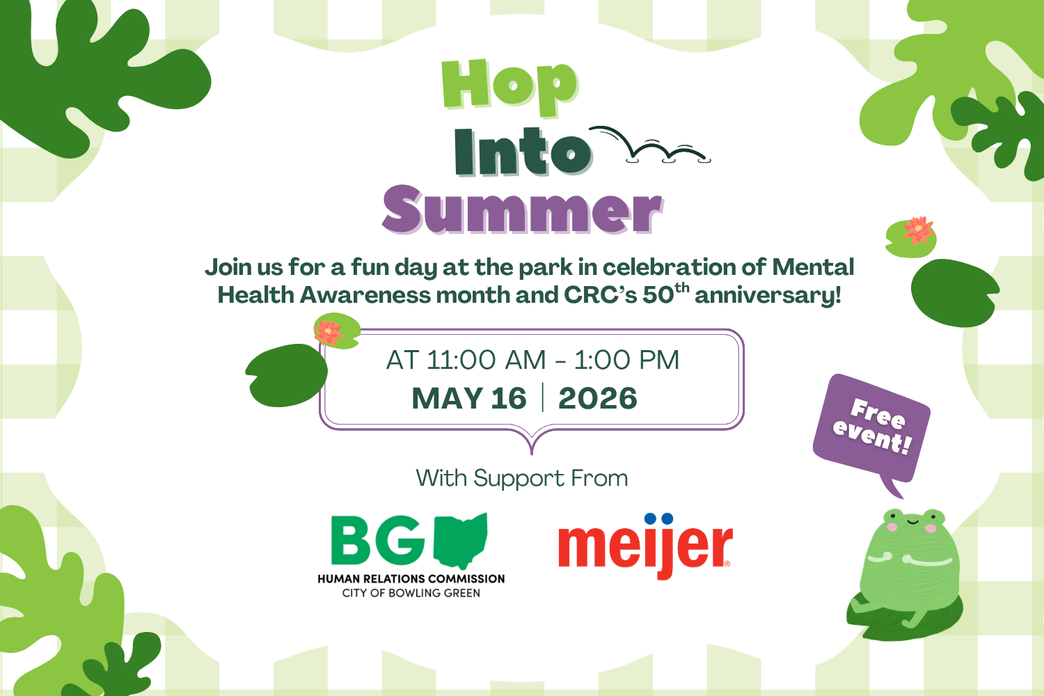 Hop Into Summer 2026