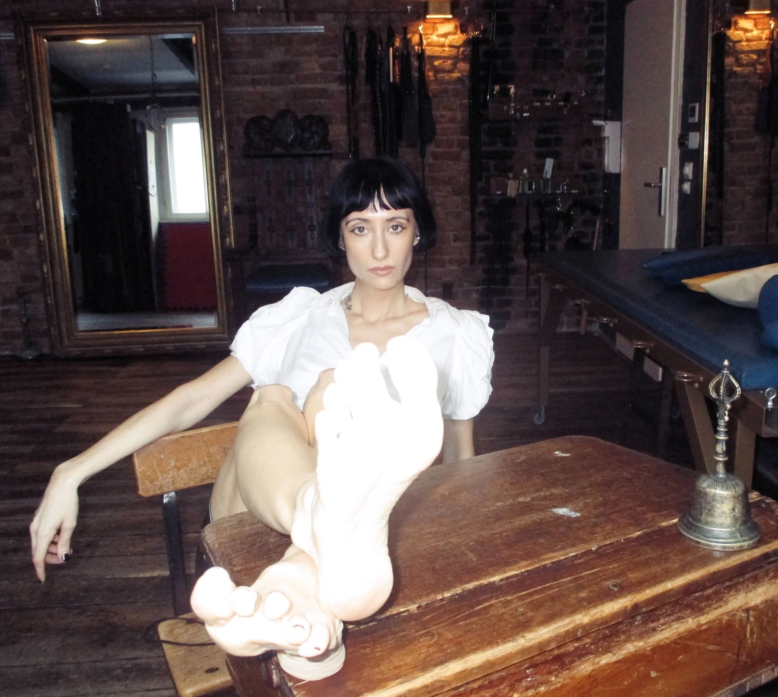 Reviving the Old-School Discipline of Corporal Punishment With Dominatrix