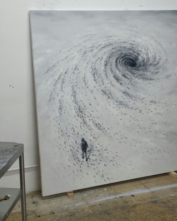 Isn&acute;t interesting how Pejac plays with perception, making something flat look spatial? In his artwork &ldquo;Black Hole&rdquo;, Pejac transforms the ordinary into a visual paradox, leaving us with the question: 

How easily can the eye be convi