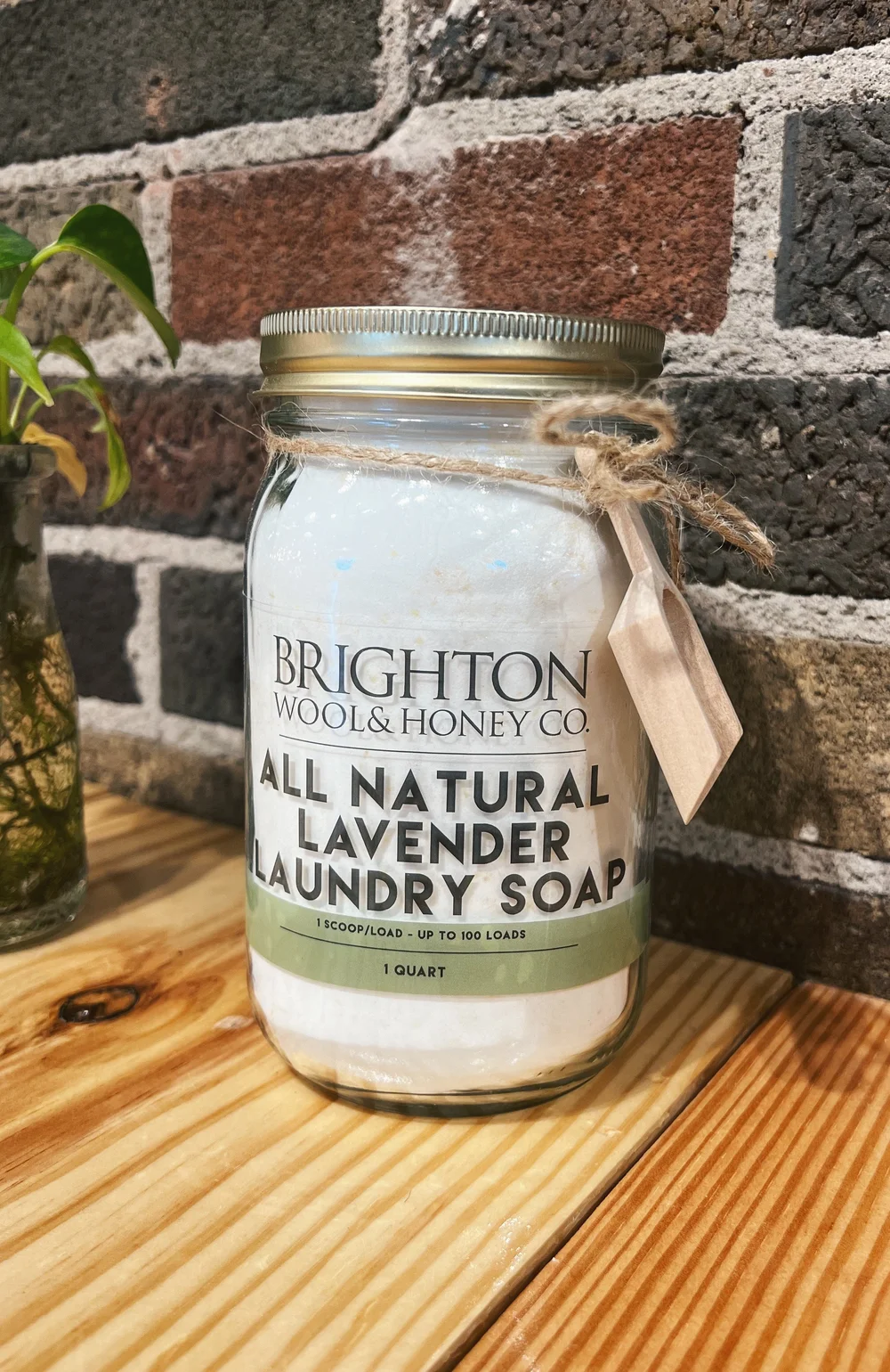 Brighton Wool & Honey Co All Natural Lavender Laundry Soap