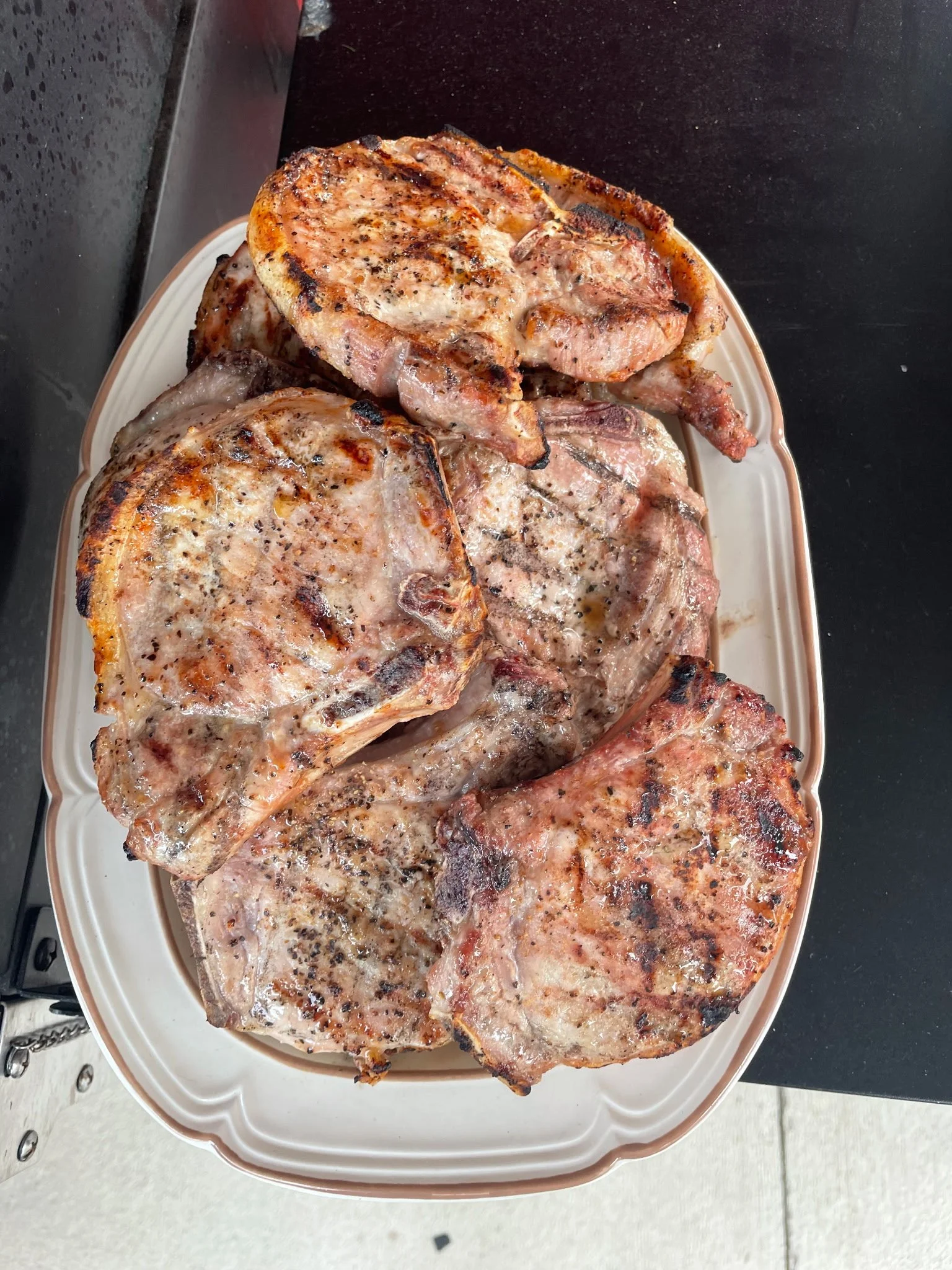 Marinated &amp; Grilled Pork Chops
