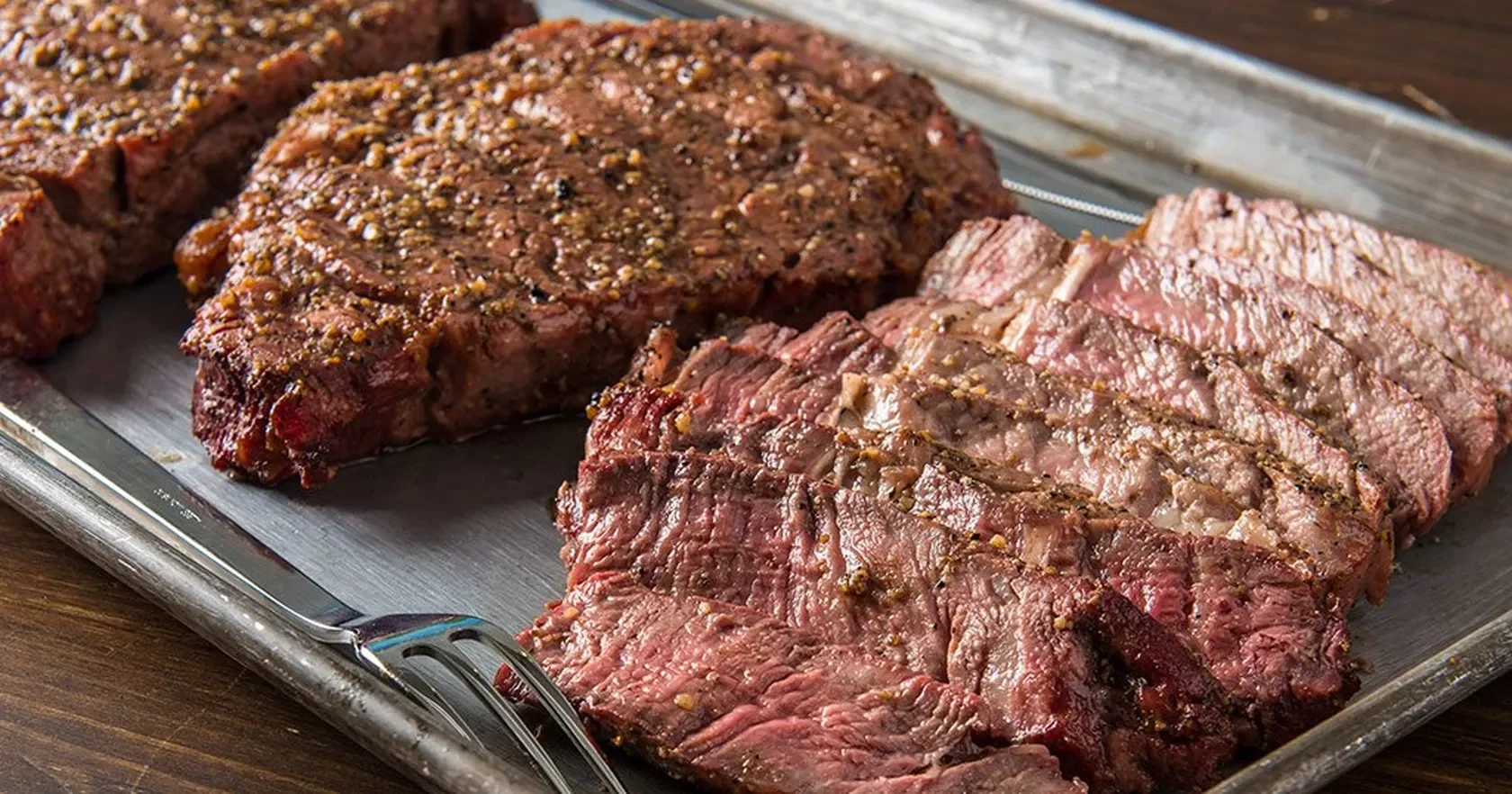 Grilled Ribeye with Traeger Pellets