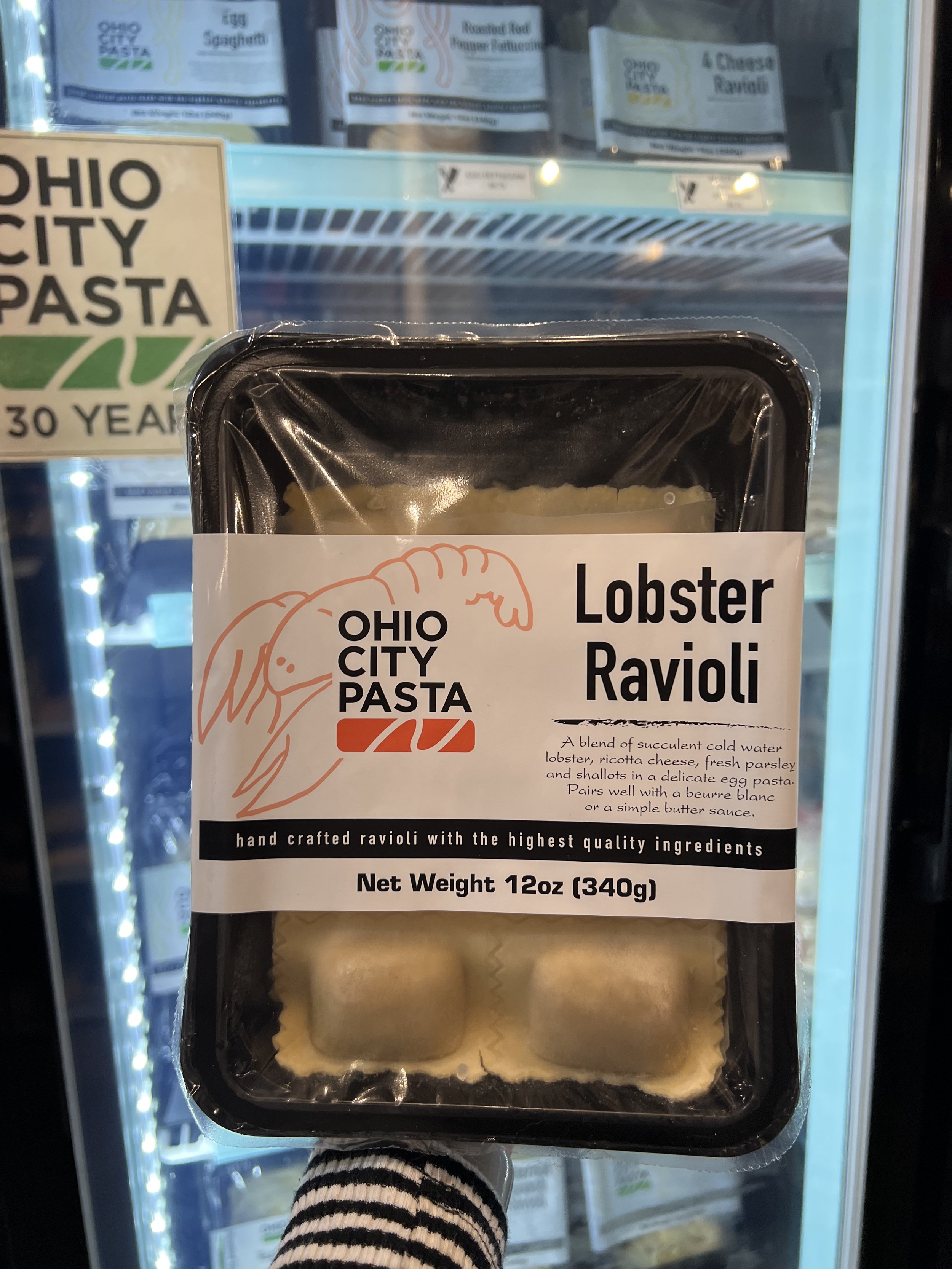 Ohio City Pasta Lobster Ravioli