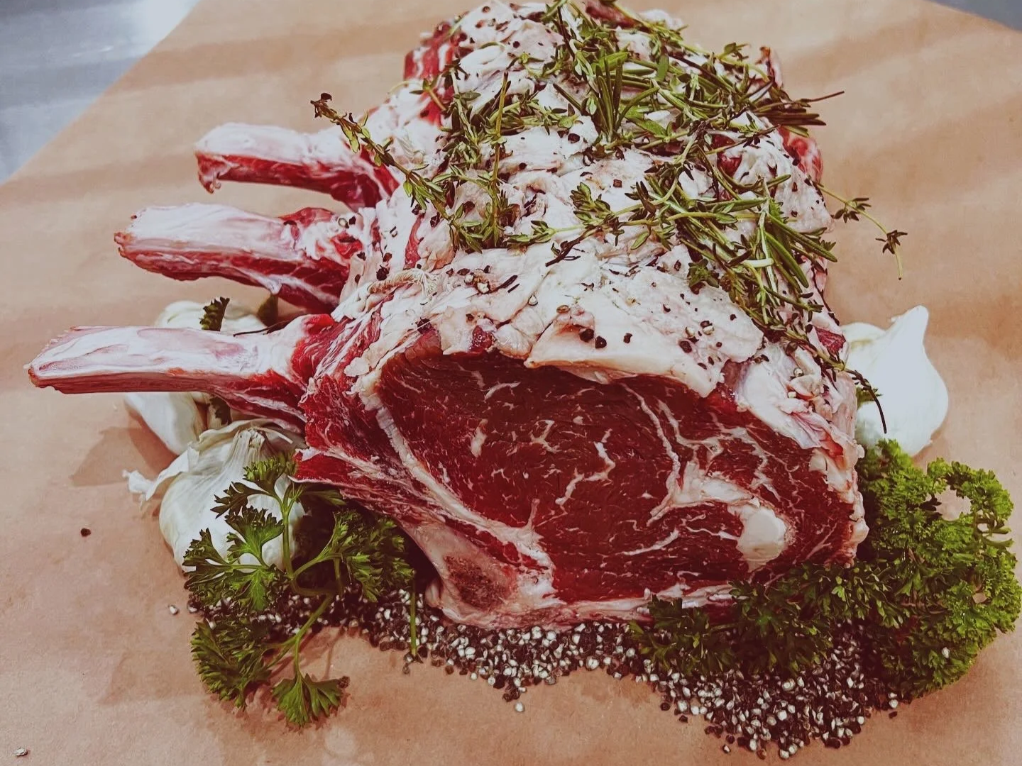 Standing Seasoned Prime Rib Roast (DEPOSIT)