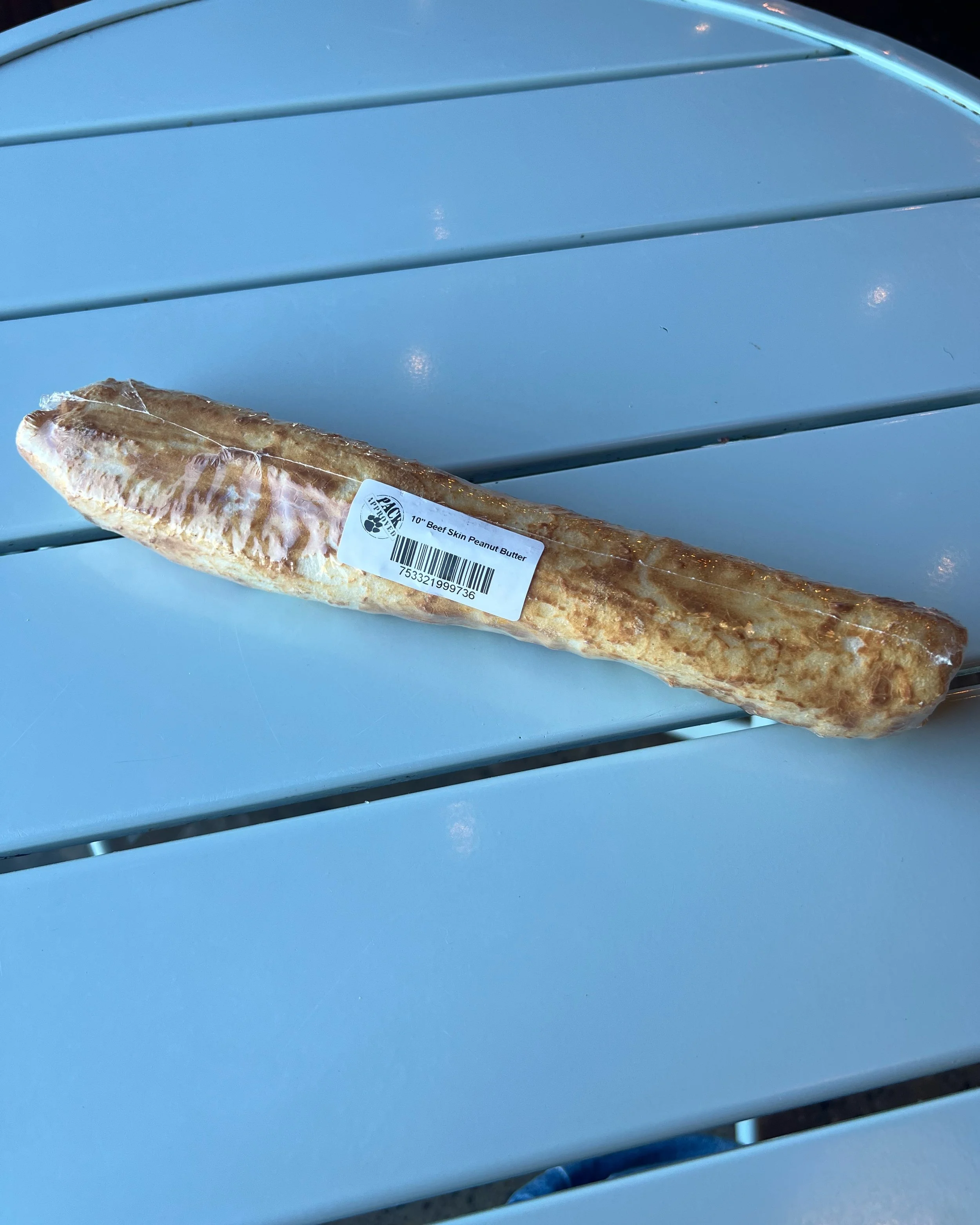 Peanut Butter Basted Beef Hide Sticks