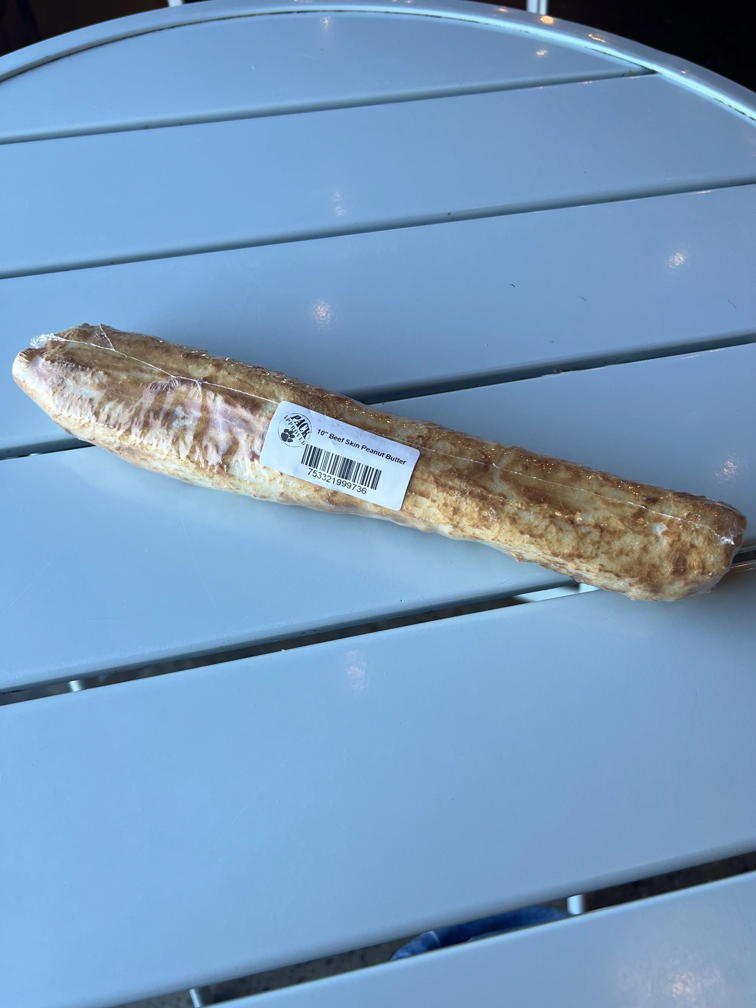 Peanut Butter Basted Beef Hide Sticks