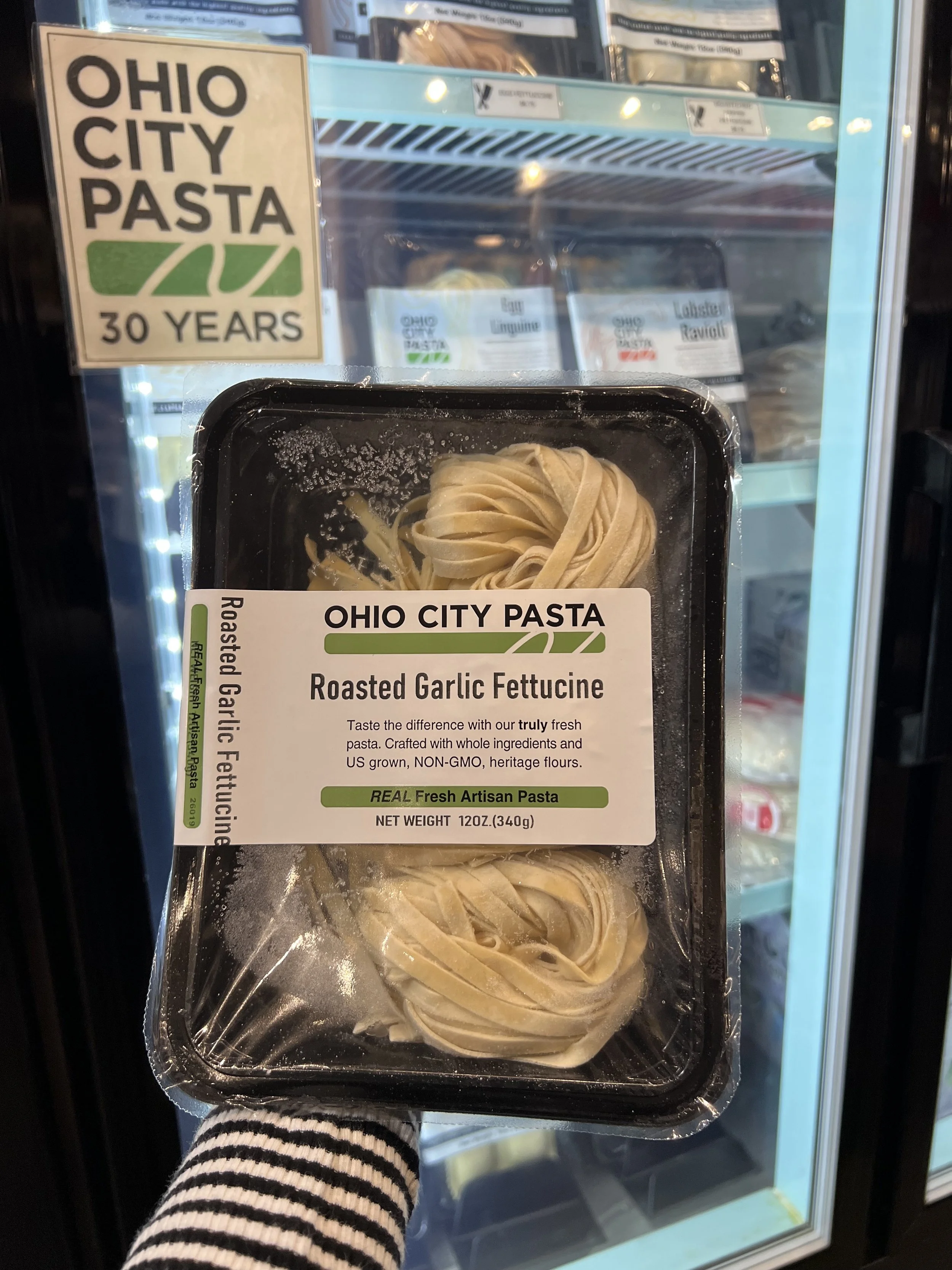 Ohio City Pasta Roasted Garlic Fettuccine