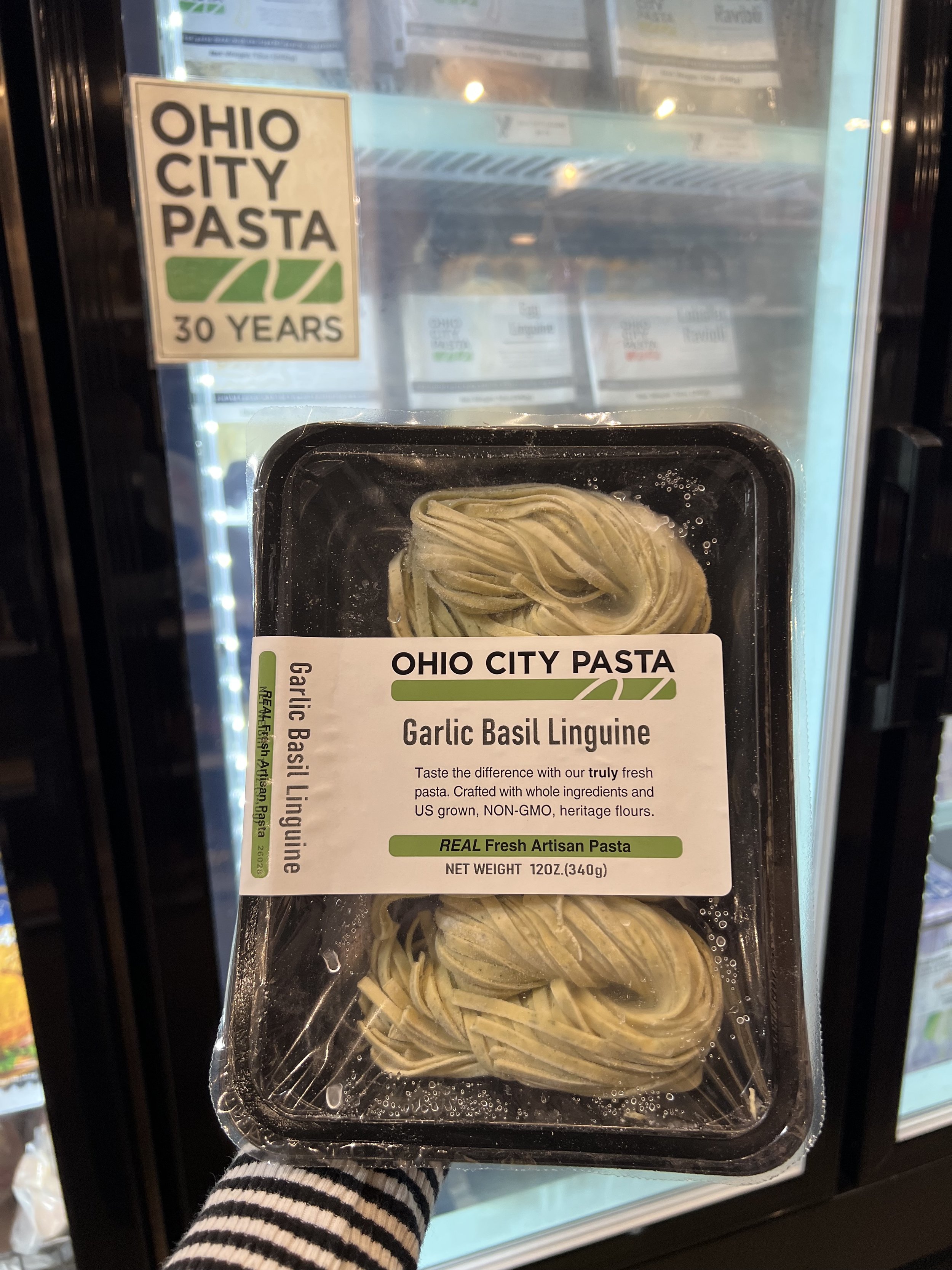 Ohio City Pasta Garlic Basil Linguine