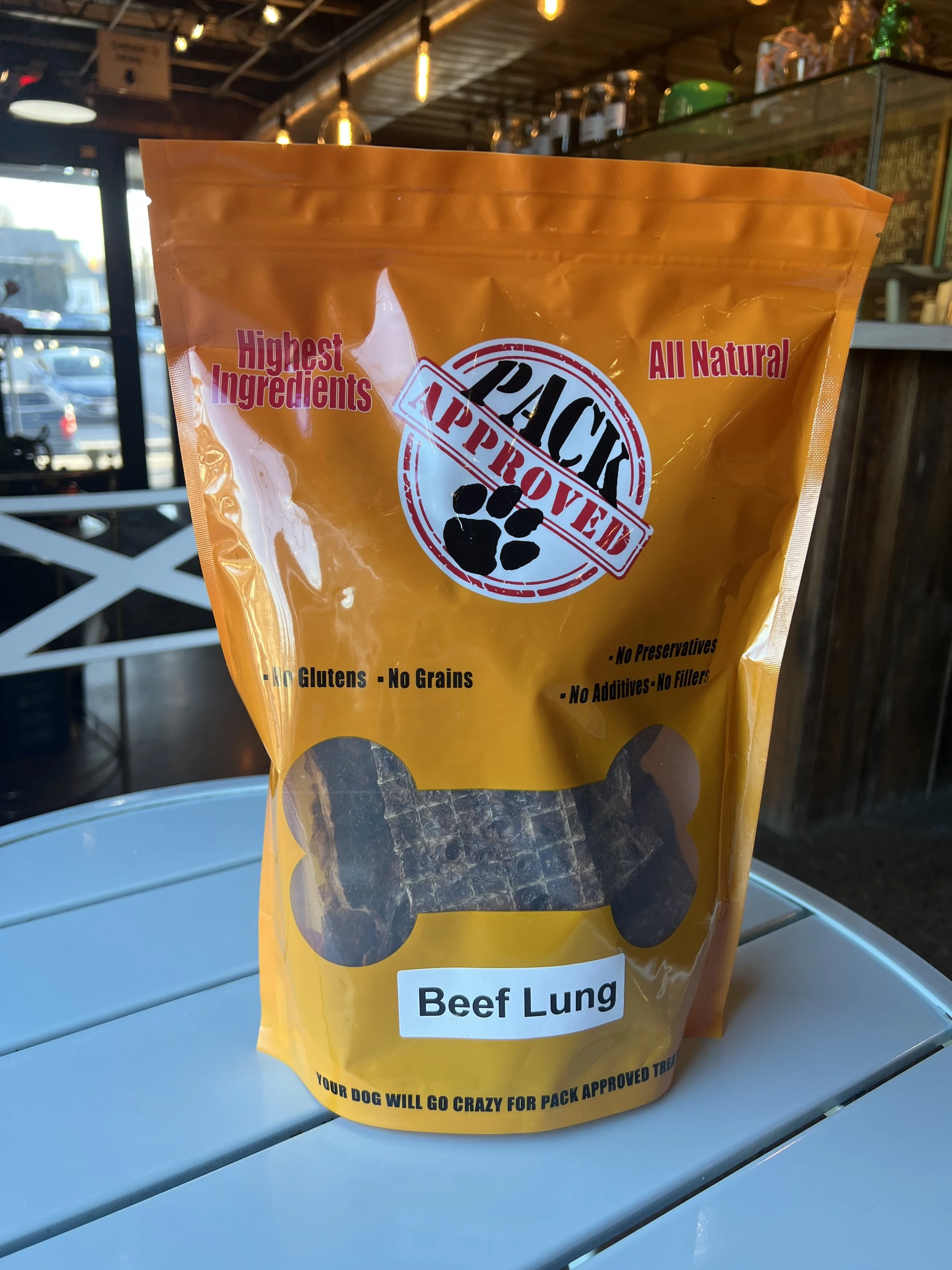 Dehydrated Beef Lung