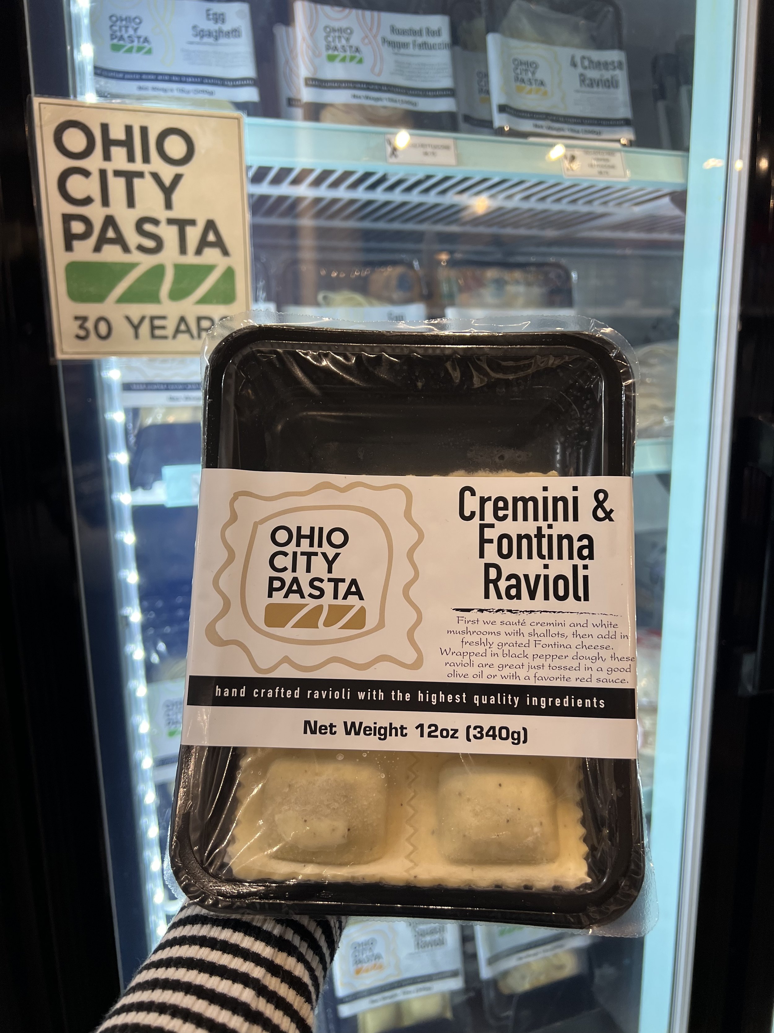 Ohio City Pasta Cremini & Fontina Ravioli