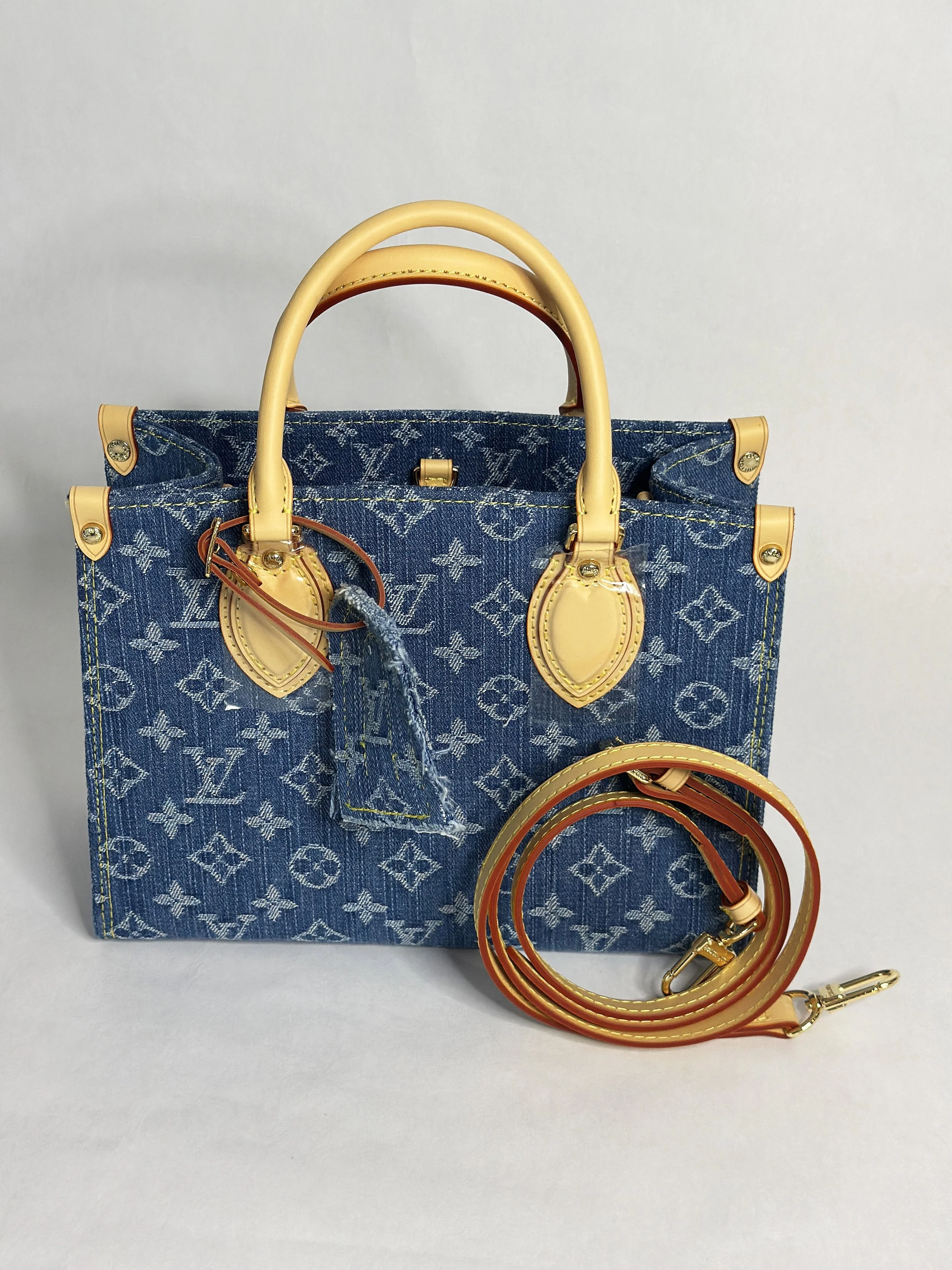 Denim Tote/Crossbody