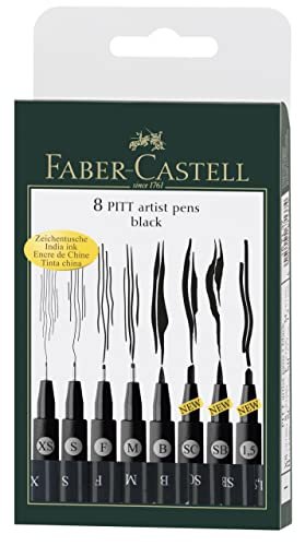 Faber-Castell Wallet Pitt Pen Nibs Art Set