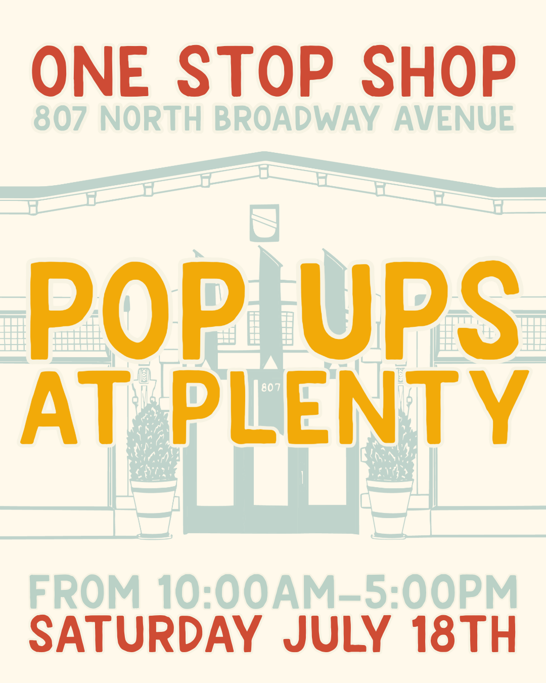 Pop-ups at Plenty