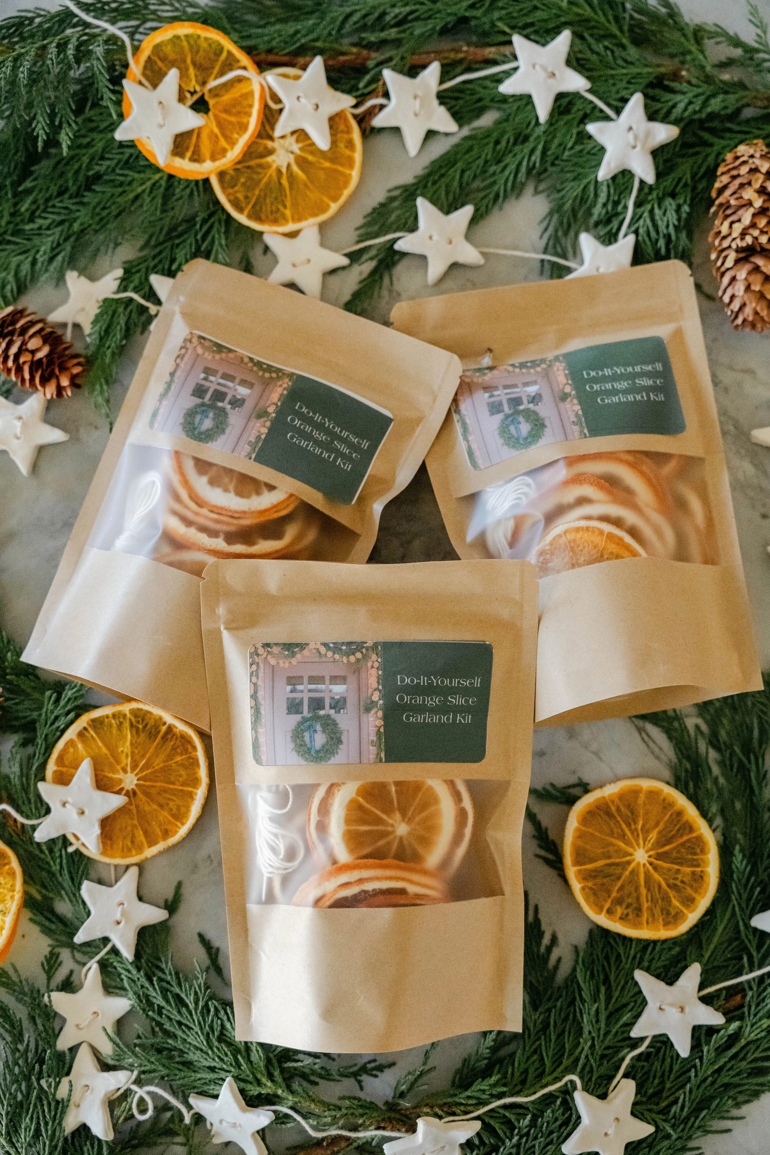 DIY Dried Orange Holiday Garland Kit