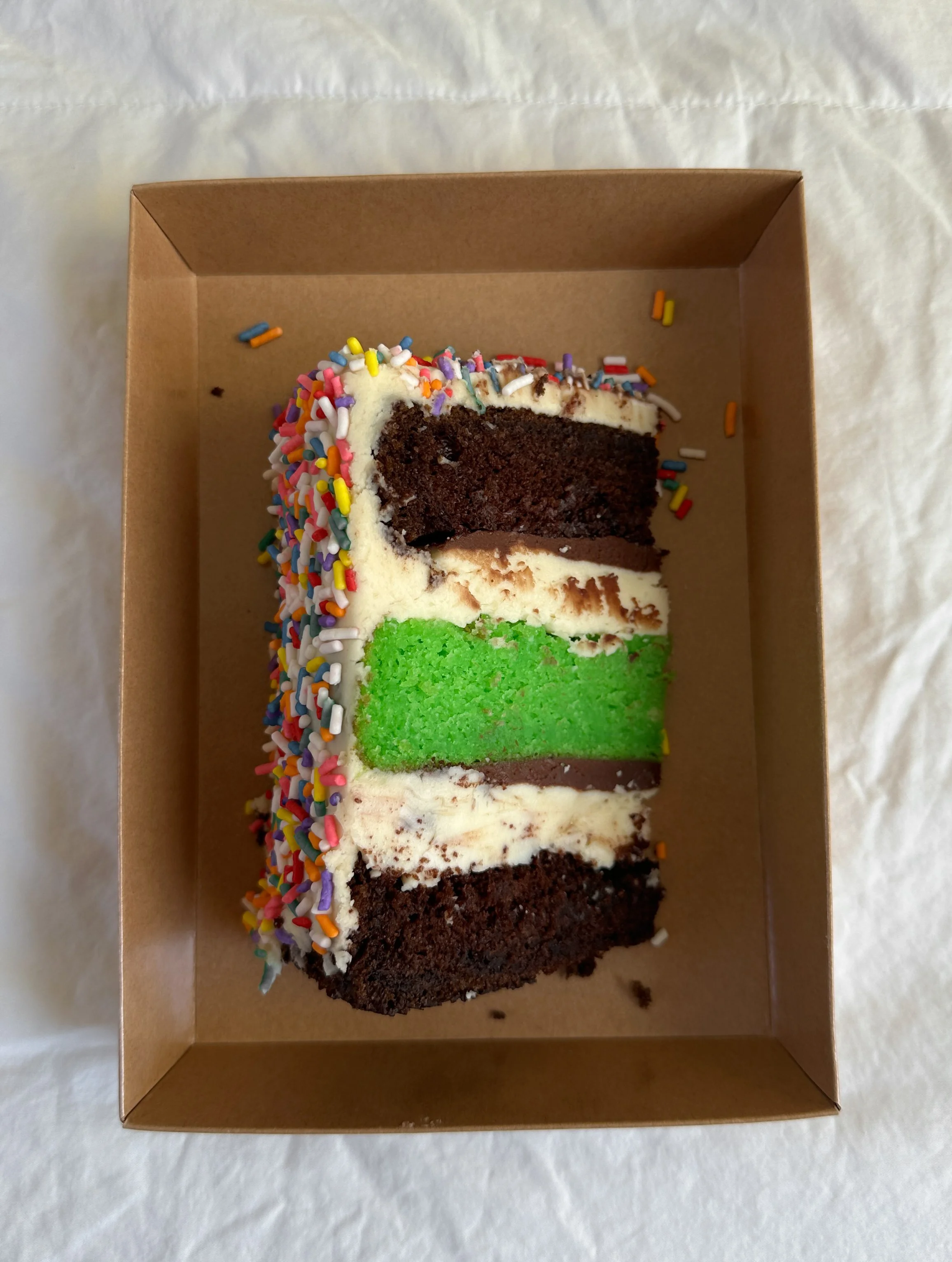 The Lucky Cake Slice