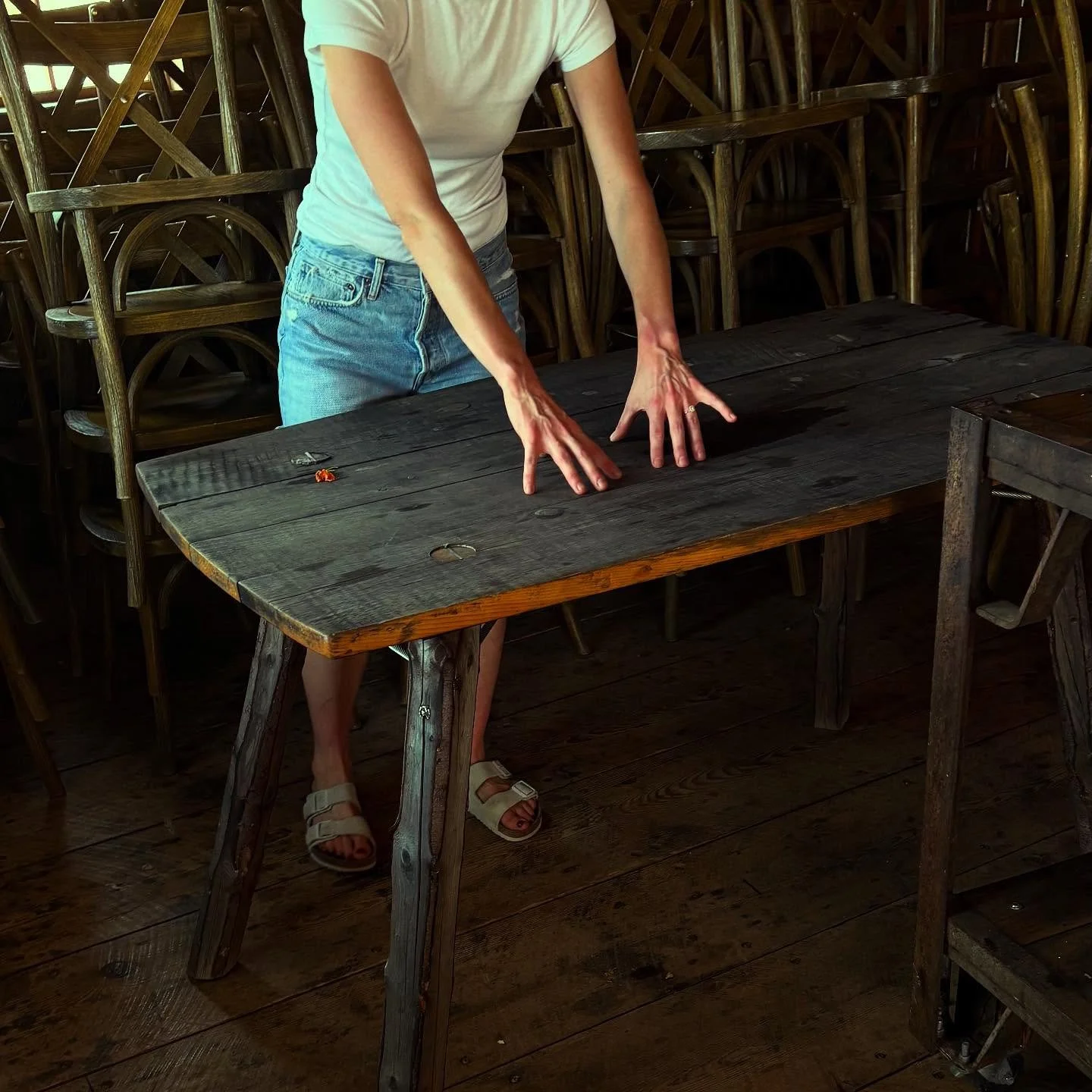 These are the hands of a fierce woman with a plan. Samantha is the beautiful mind behind this midcoast, sea adjacent micro-farm wedding dream and we are honored to be here to take the reigns.

@primorestaurant is a vibe 😍