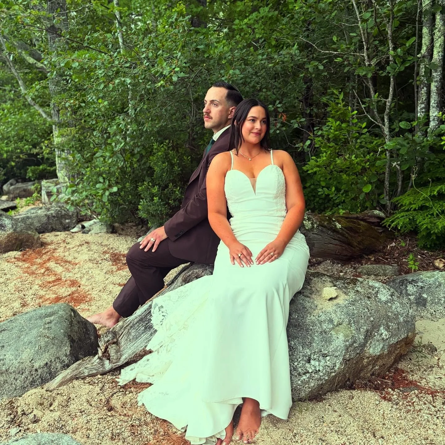 Aimee + Sam &bull; July 12, 2025 &bull; @stone_barn_maine 

Beautiful day with these two yesterday and we&rsquo;re still buzzing over the energy their friends + family brought ✨