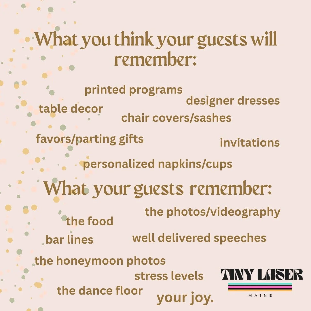 Fill your life with experiences, not things.