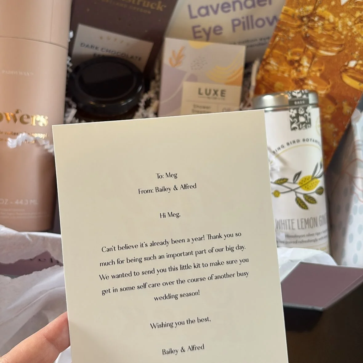 What a fun surprise delivery 🥹😘