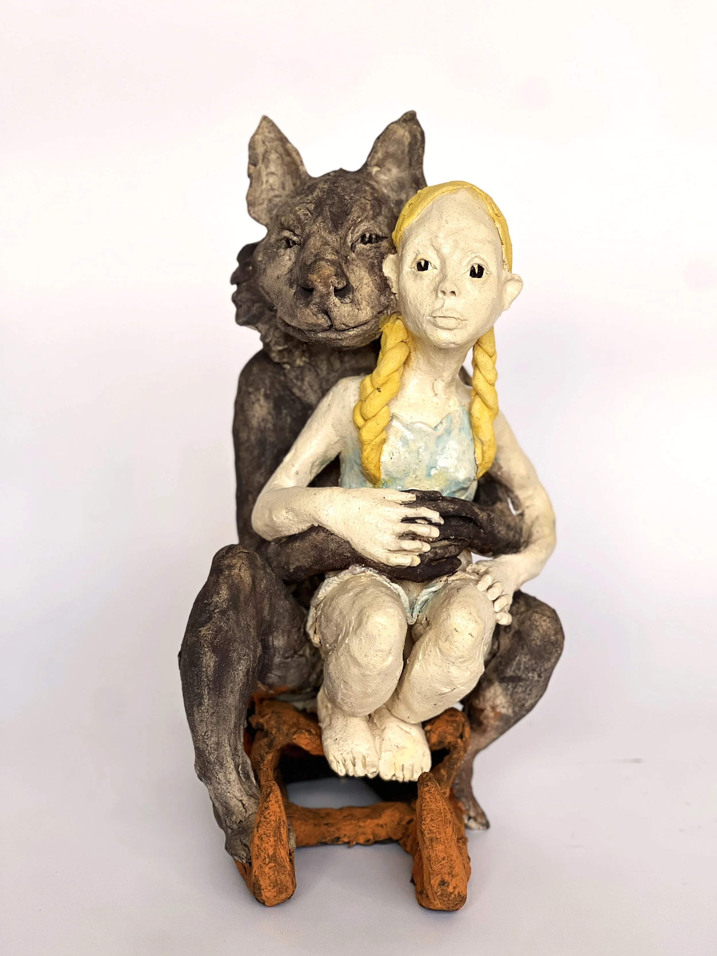 Le loup et la petite chaperonne 43hX23pX38l.jpg