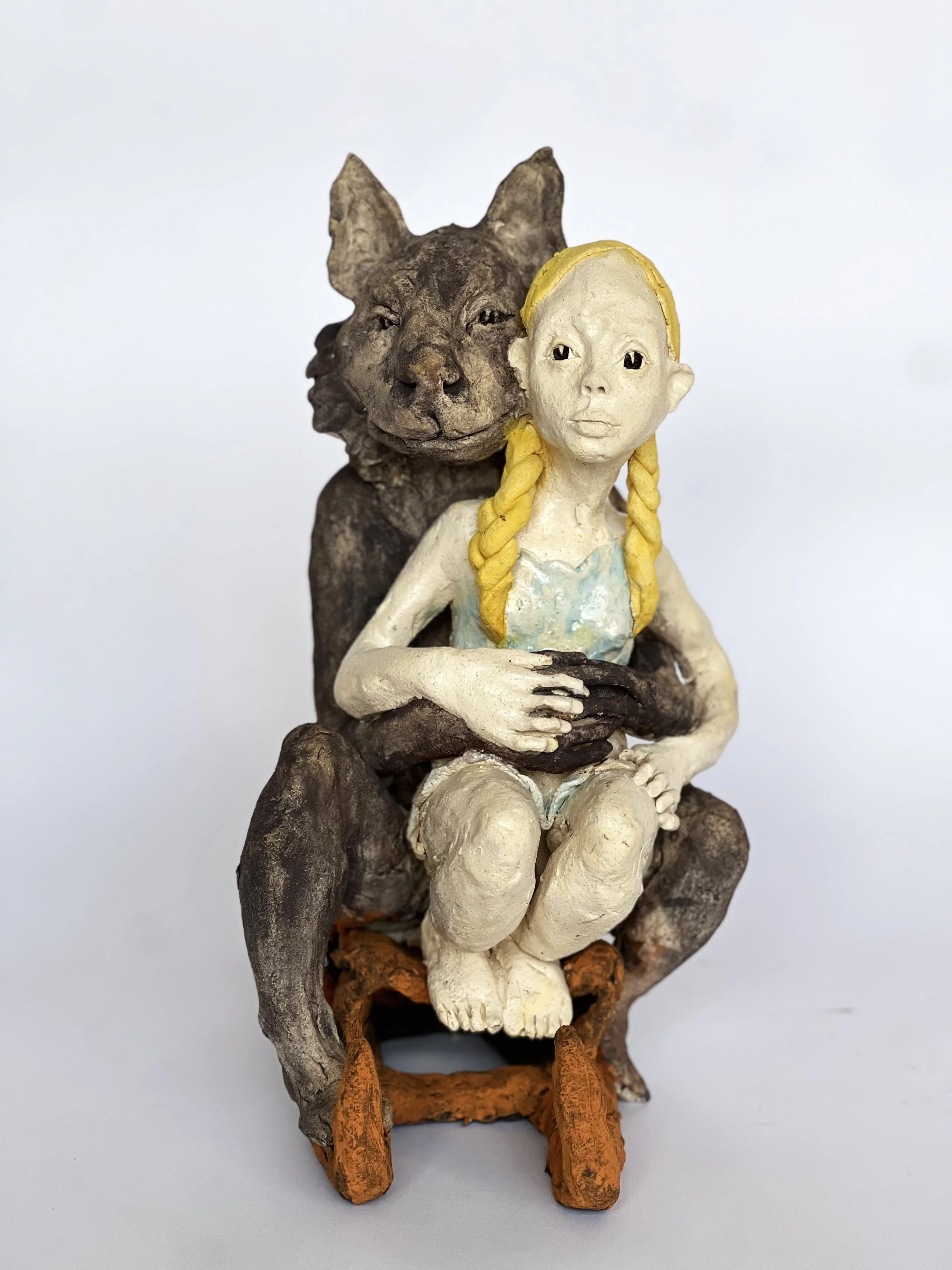Le loup et la petite chaperonne 43hX23pX38l.jpg