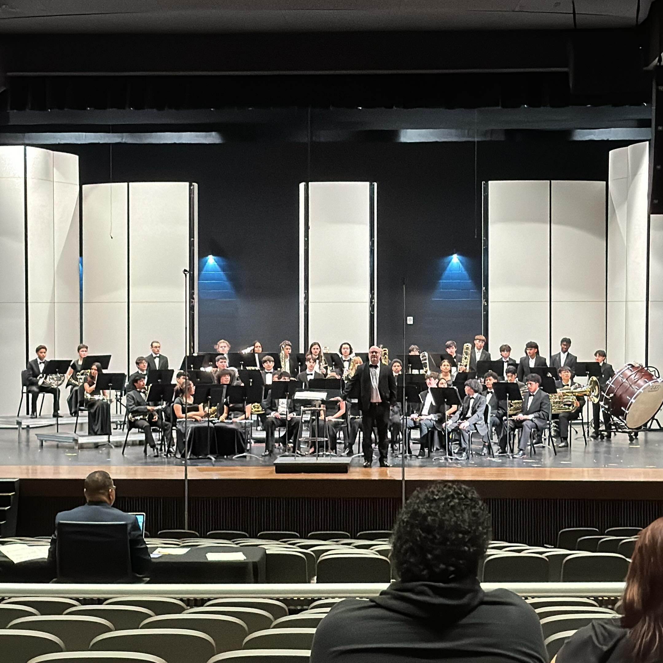 Fantastic job at UIL MCHS wind ensemble!