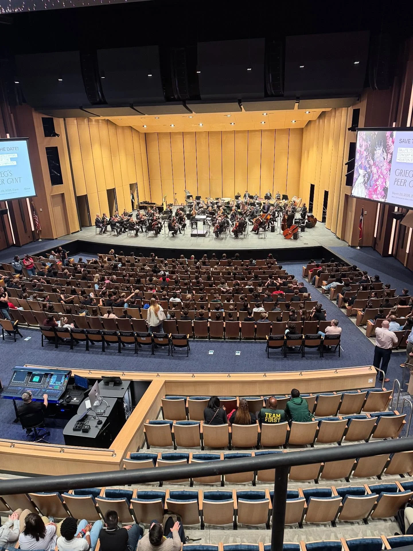 We enjoyed a great performance by the @housymphony! Thanks for offering this great outreach program!